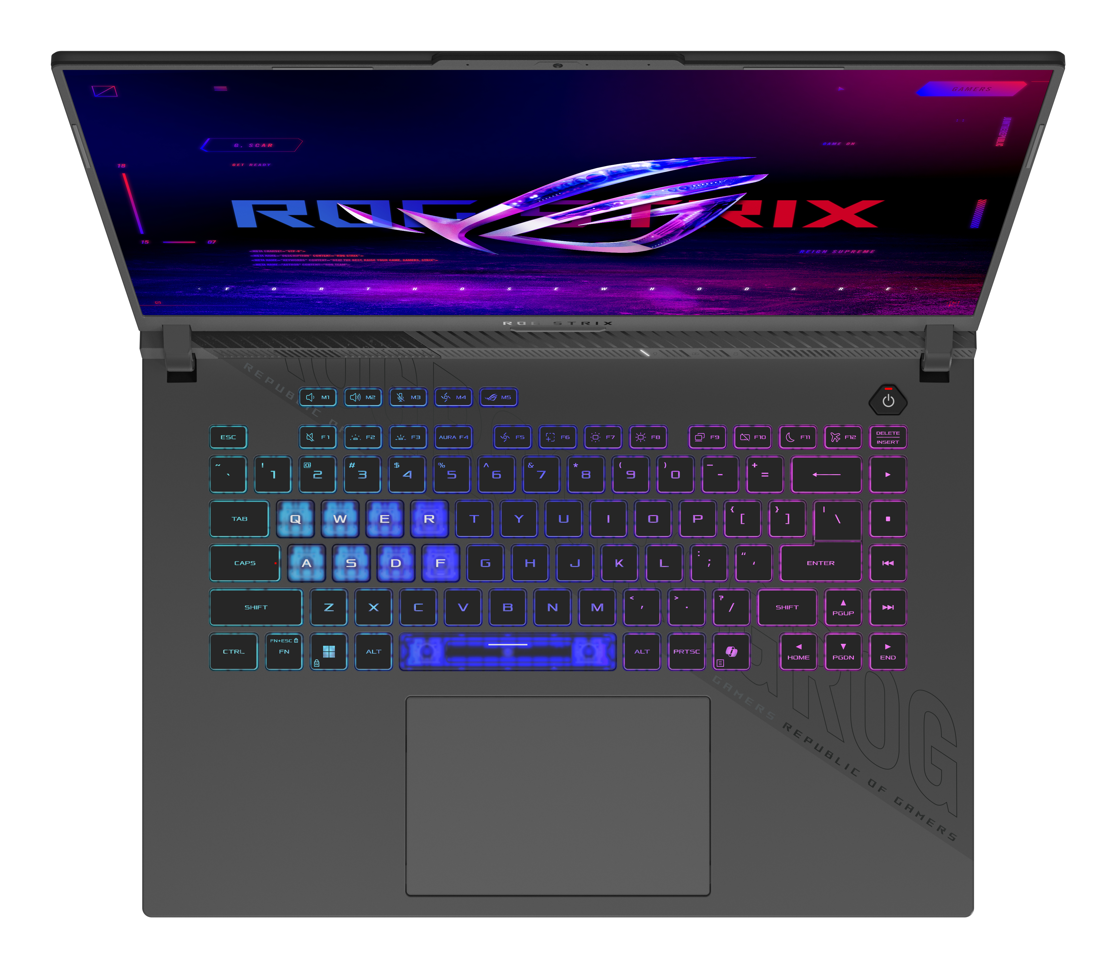 ASUS ROG Strix G16 G614FR-TS230W 16" WQXGA R9-9955HX RTX5070Ti - 5,4 GHz - 1.000 GB