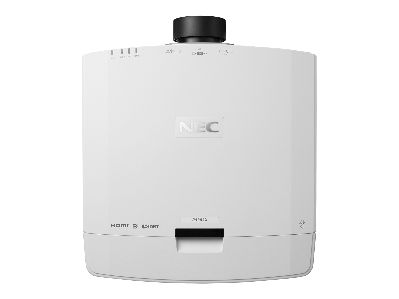 NEC PA903X - 3-LCD-Projektor - 3D - 9000 ANSI-Lumen - XGA (1024 x 768)