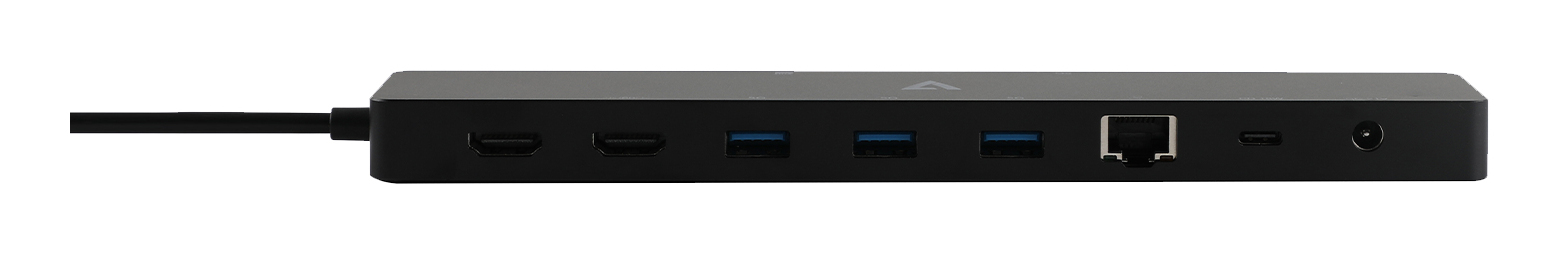 V7 DOCKUCPT2D - Dockingstation - für Notebook, Smartphone, Tablet