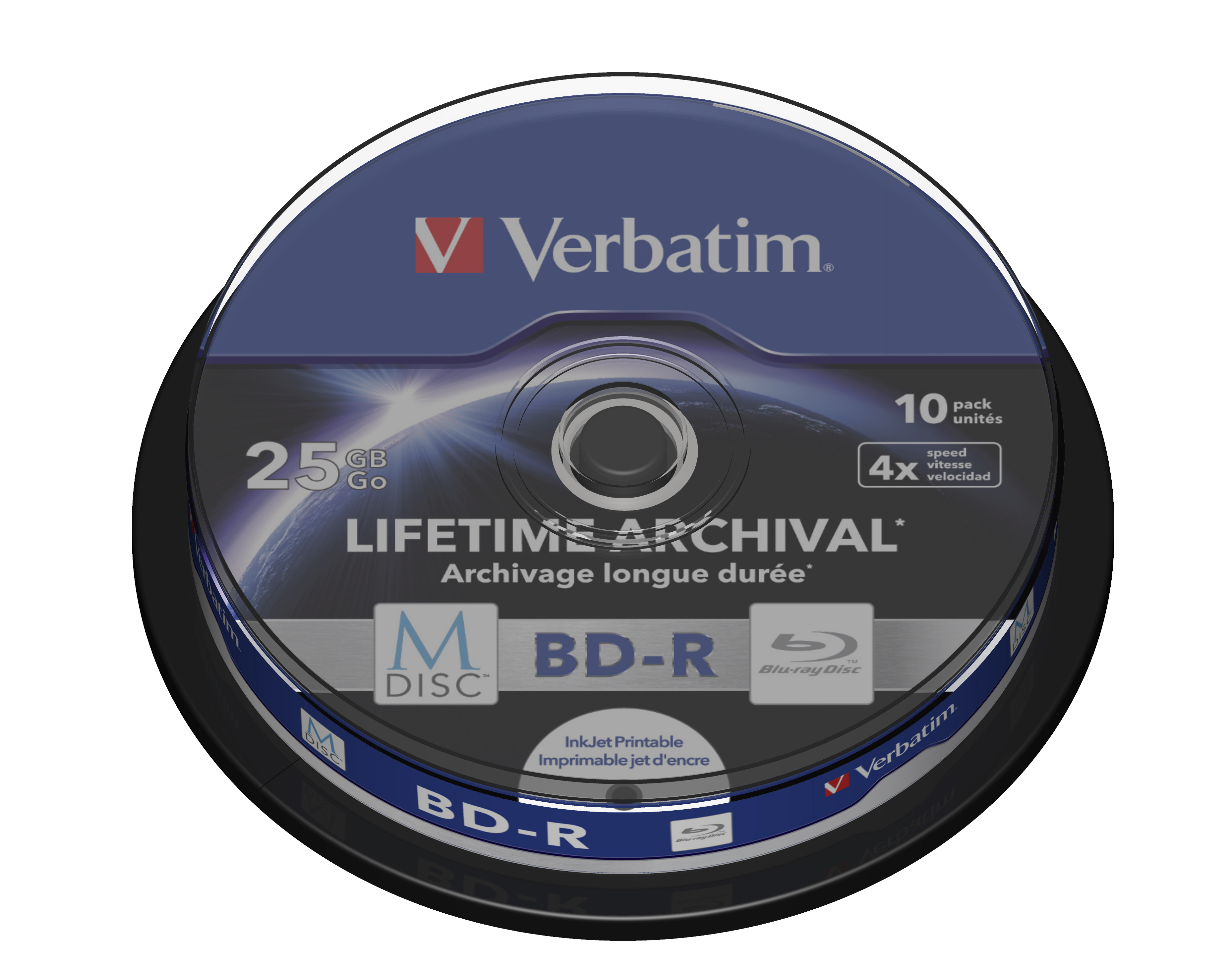 Verbatim M-Disc - 10 x BD-R - 25 GB 4x - mit