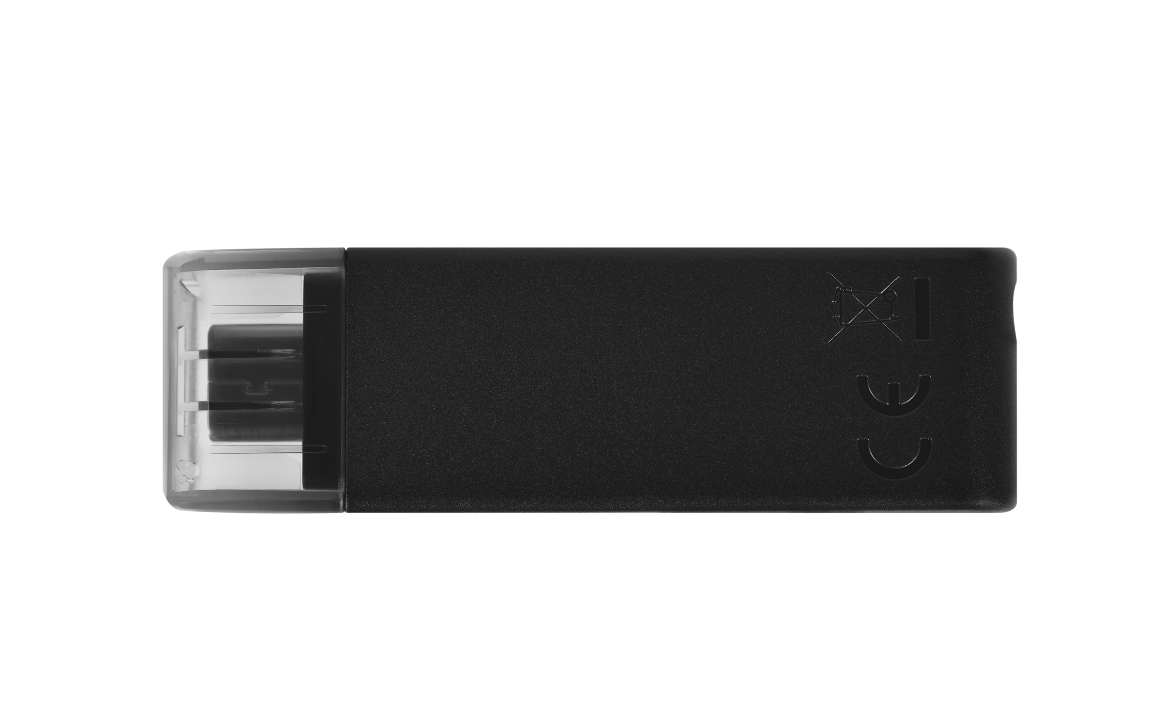 Kingston DataTraveler 70, 32 GB, USB Typ-C, 3.2 Gen 1 (3.1 Gen 1), Kappe, 7 g, Schwarz