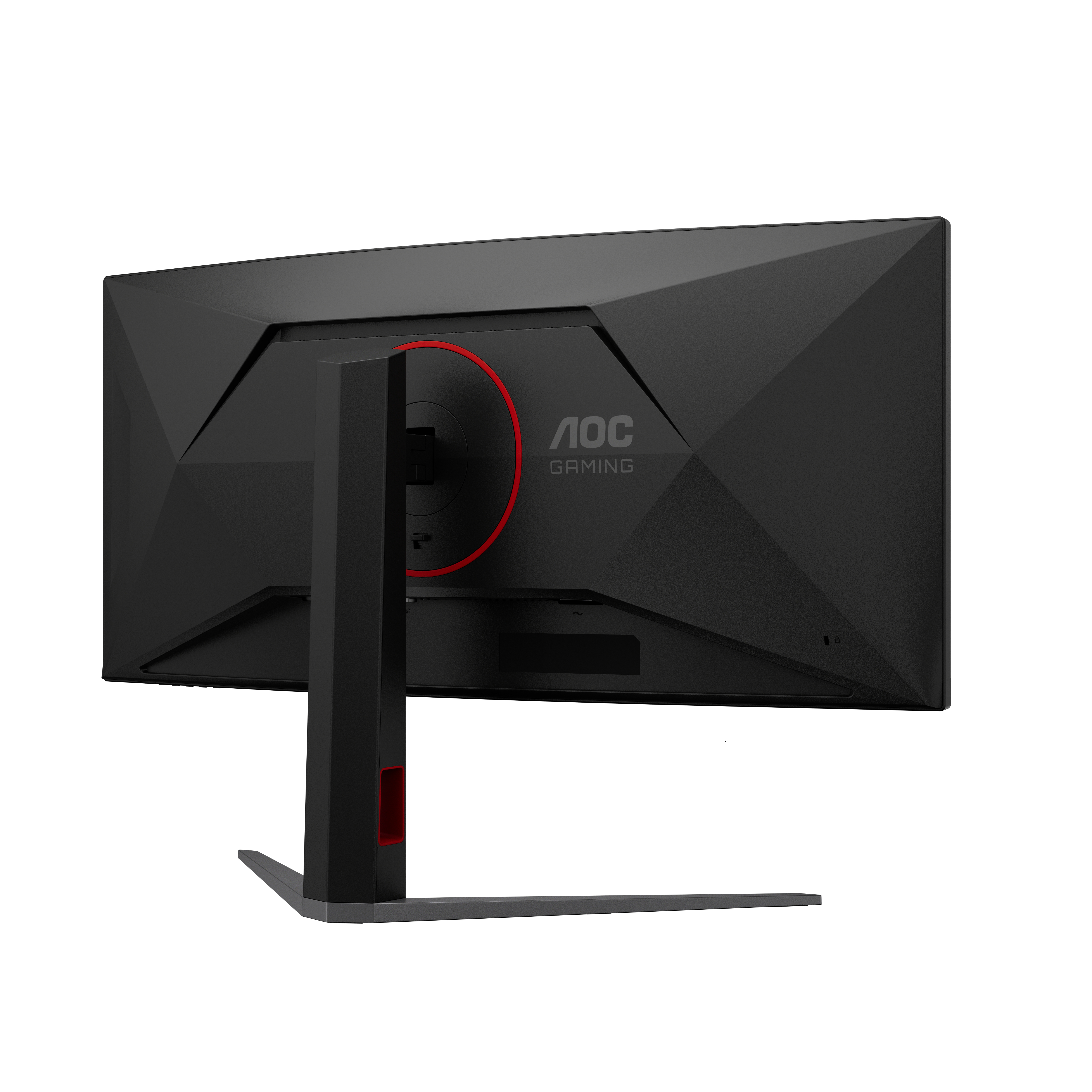 AOC G4 CU34G4CA, 86,4 cm (34"), 3440 x 1440 Pixel, Wide Quad HD, 1 ms, Schwarz, Rot
