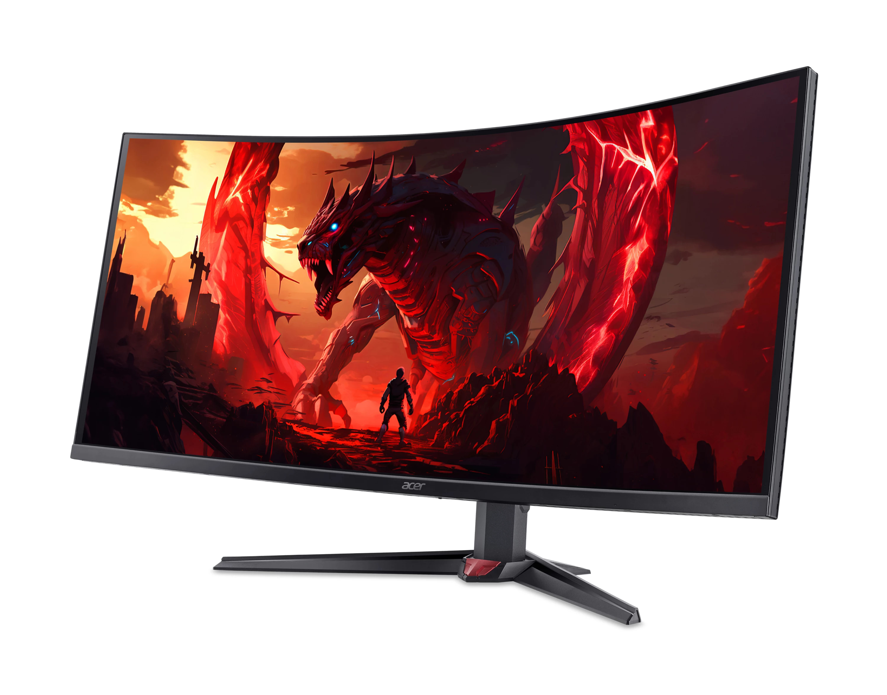 Acer Nitro XZ3 Nitro XZ403CKRbmiiphuzx, 100,8 cm (39.7"), 5120 x 2160 Pixel, WUHD, LED, 1 ms, Schwar