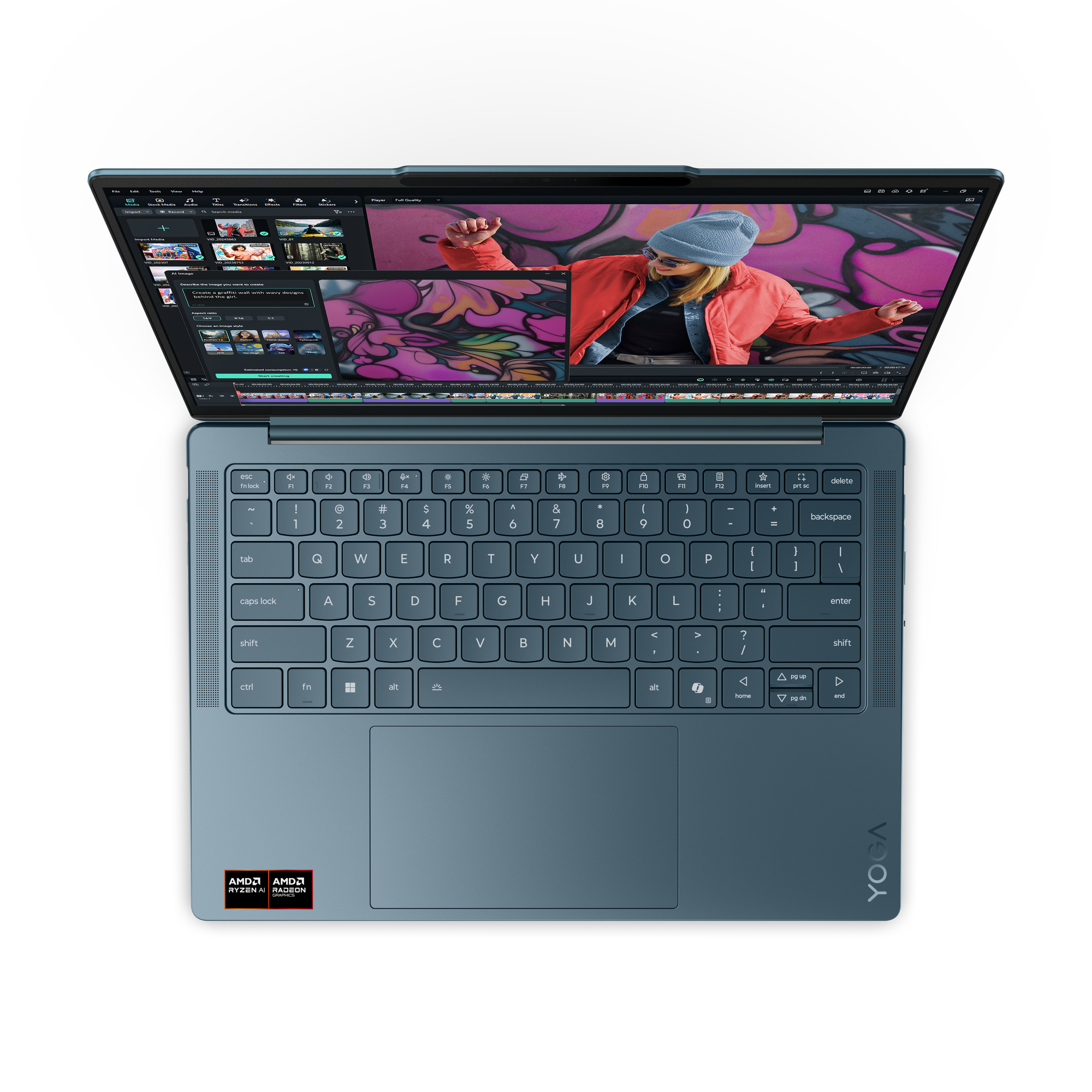 Lenovo Yoga Slim 7 14AKP10, 14"WQXGA+ OLED, AMD Ryzen AI 7 350, 16GB RAM, 512GB SSD, W11H
