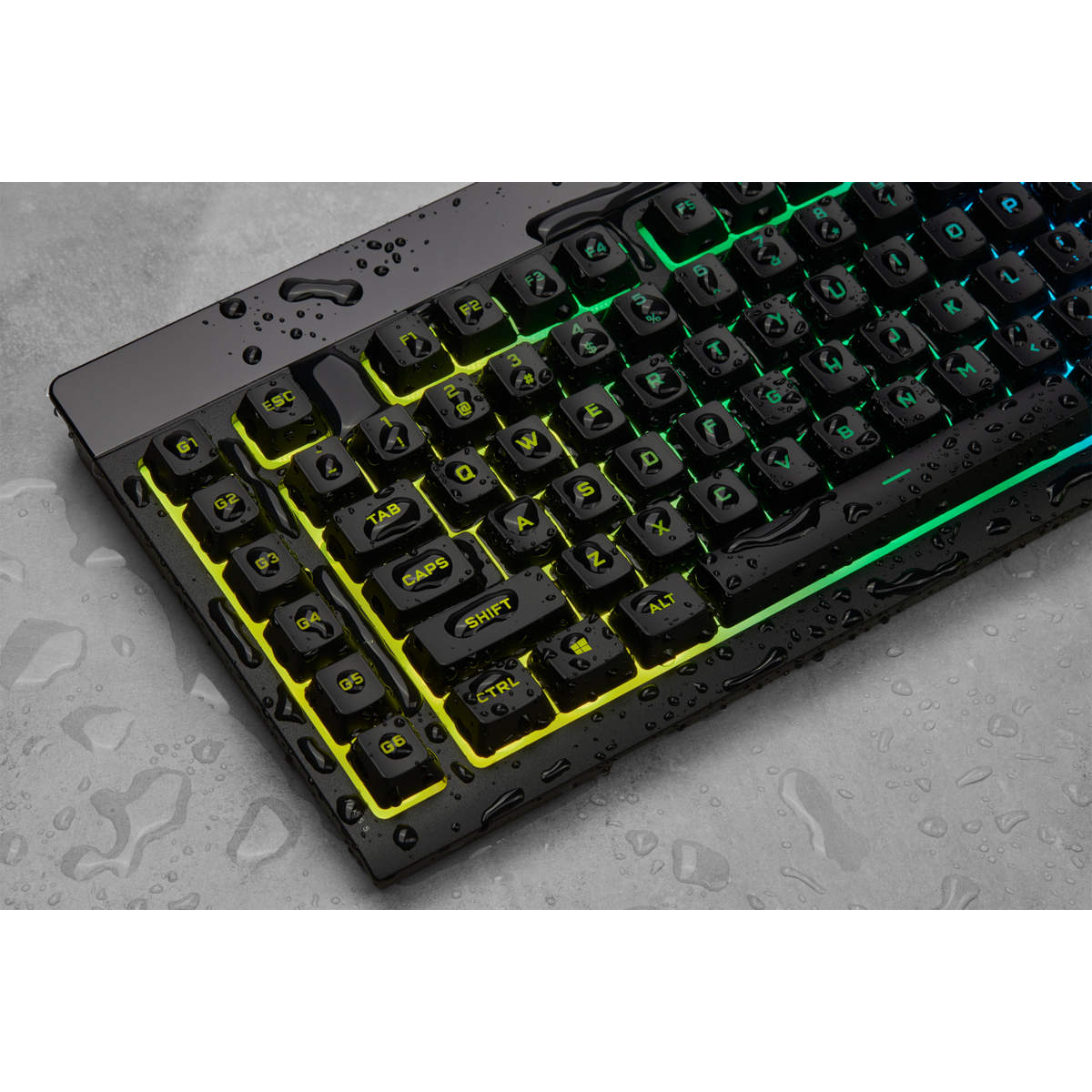 Corsair Gaming K55 RGB PRO Tastatur, USB, QWERTZ, IP42