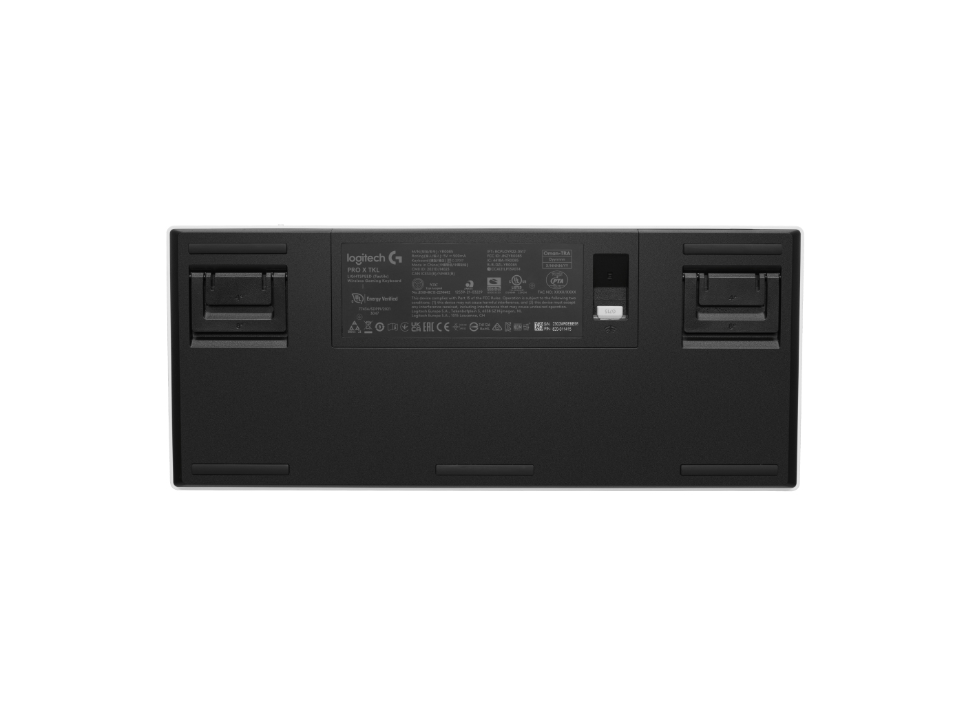 Logitech G PRO X TKL - Tastatur - hintergrundbeleuchtet - kabellos - 2.4 GHz, Bluetooth - QWERTY - N