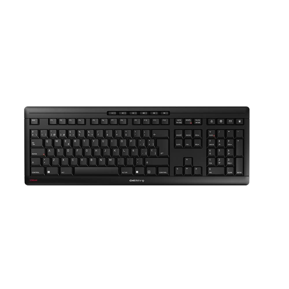 Cherry STREAM - Tastatur - kabellos - 2.4 GHz