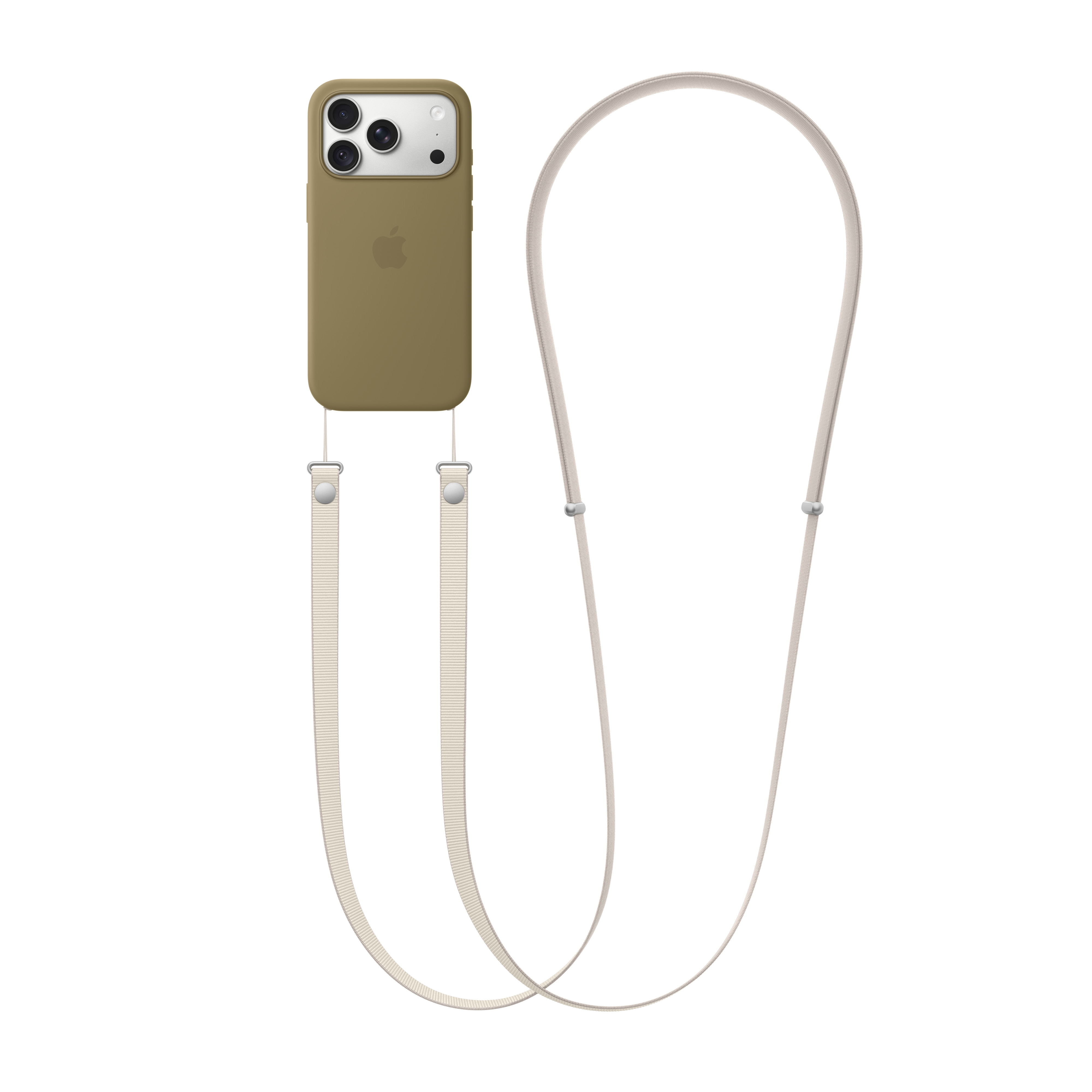Apple Crossbody Strap Sand