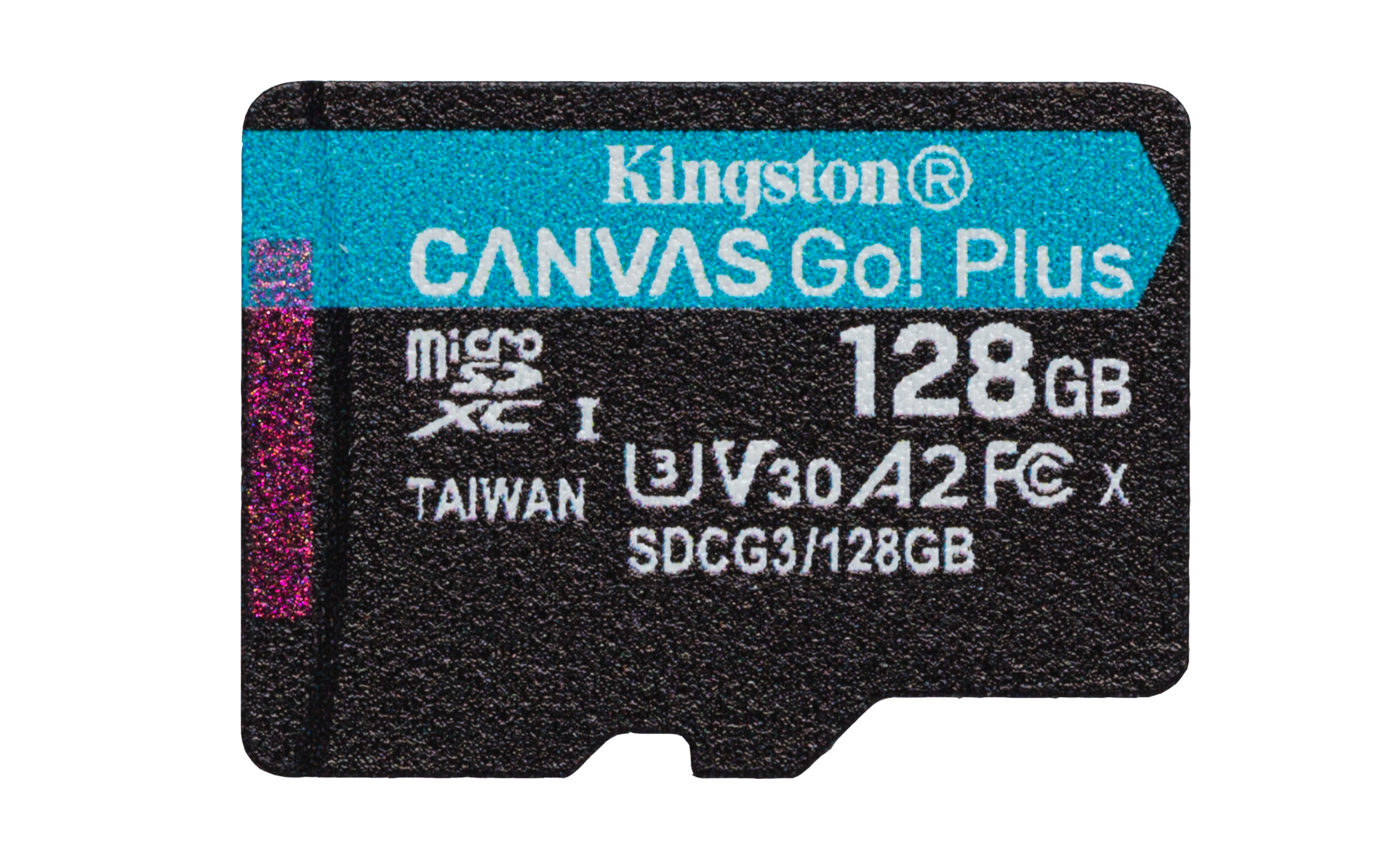 Kingston Canvas Go! Plus - Flash-Speicherkarte (microSDXC-an-SD-Adapter inbegriffen)