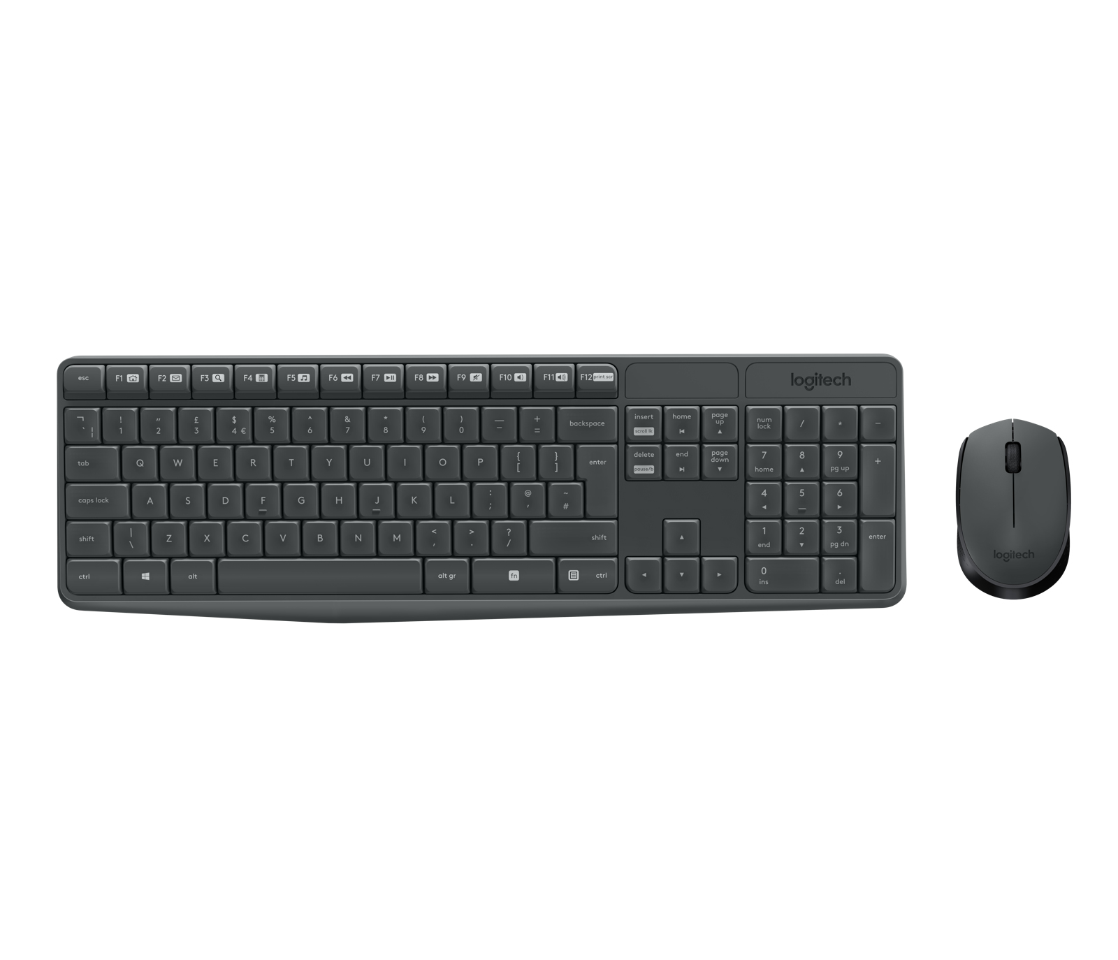 Logitech MK235 - Tastatur-und-Maus-Set - kabellos