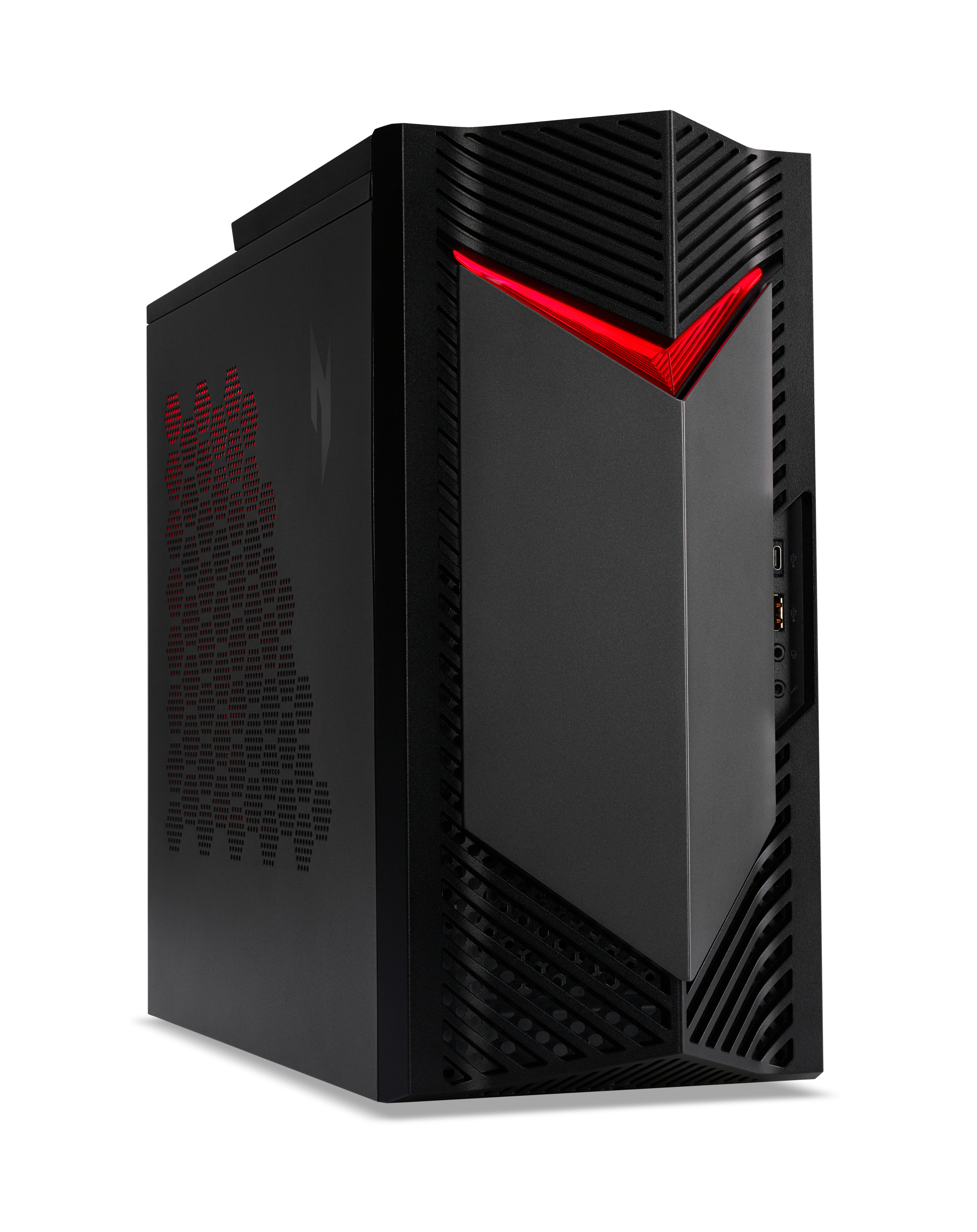 Acer Nitro 50 N50-656 - Tower - Core i5 i5-14400F / 2.5 GHz - RAM 16 GB - SSD 512 GB - NVMe - GeForc