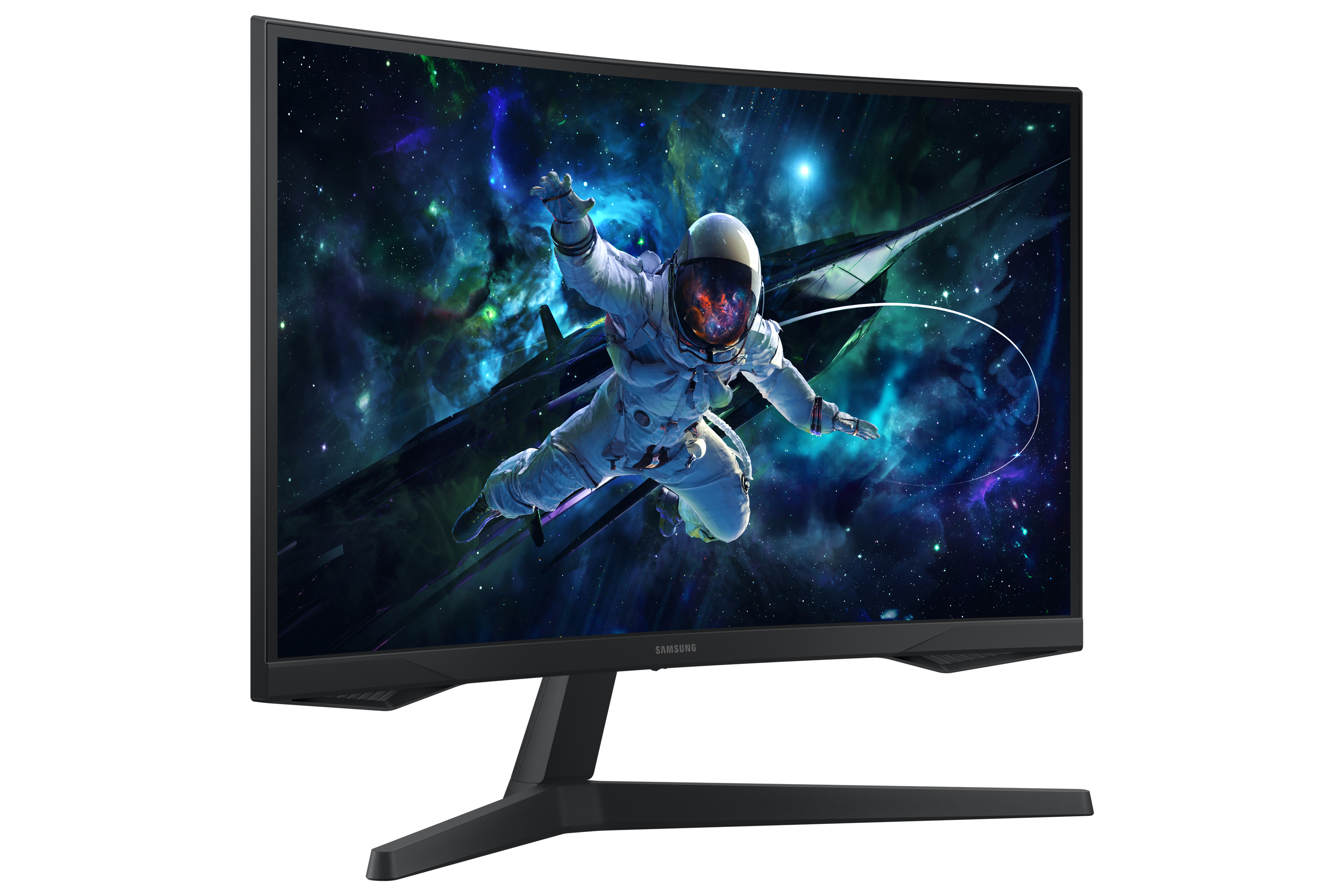 B-WARE - Samsung Odyssey G55C S27CG554EU Monitor 68,6 cm (27") WQHD, VA, 1ms, HDMI, DisplayPort