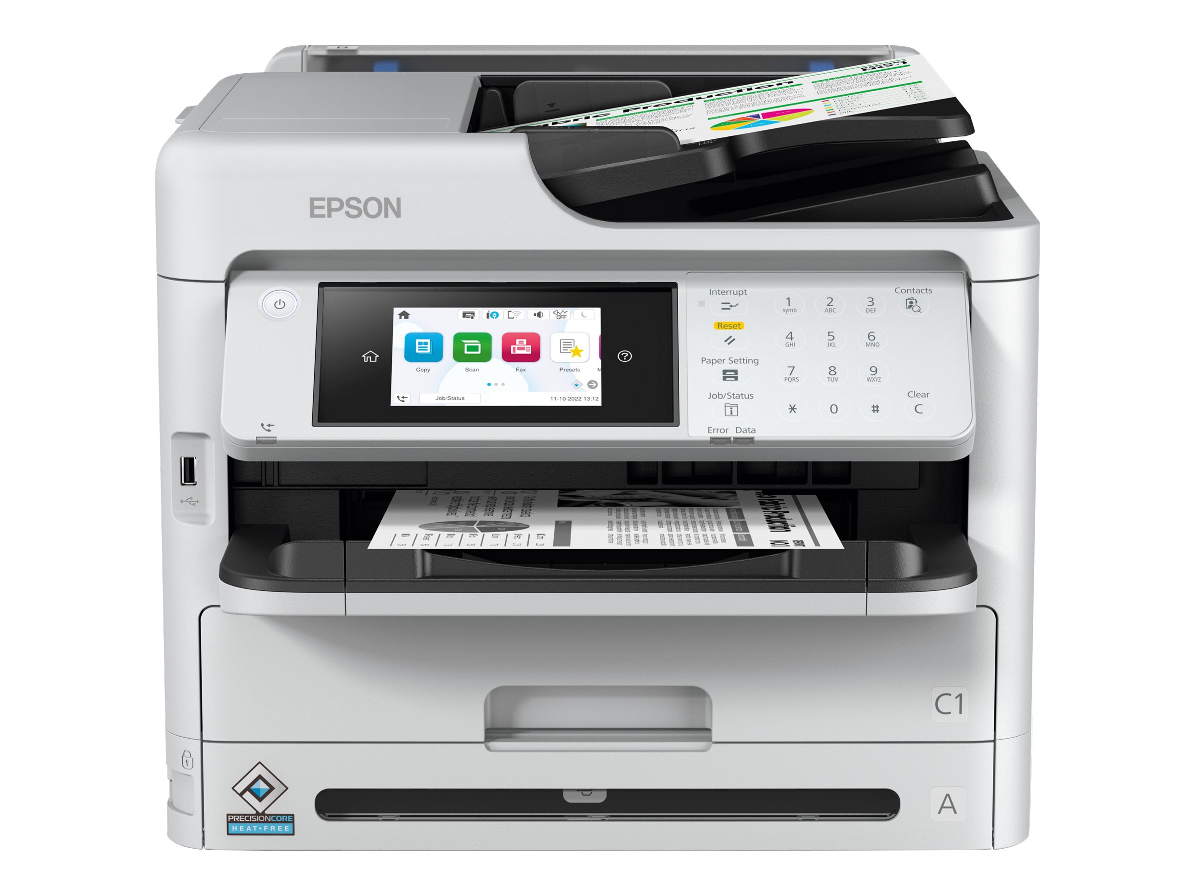 Epson WorkForce Pro WF-M5899DWF - Multifunktionsdrucker - s/w - Tintenstrahl - 216 x 297 mm (Origina