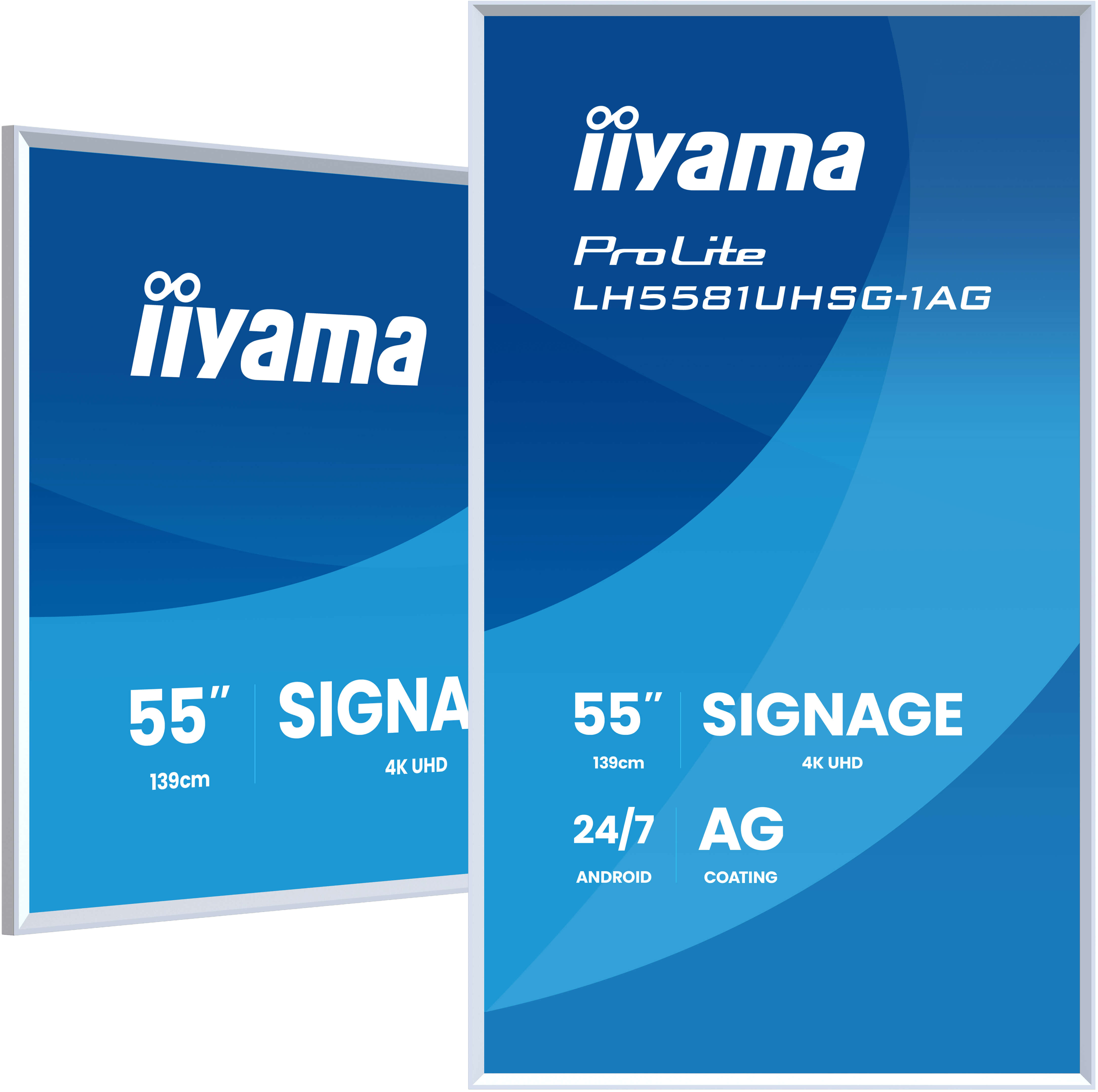 Iiyama 65"W LCD 4K UHD VA Gallery Line with Rem