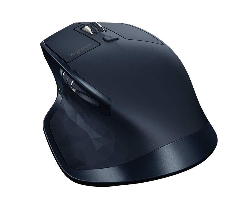 Logitech MX Master Wireless Mouse, rechts, Laser, RF Wireless + Bluetooth, 1000 DPI, Navy