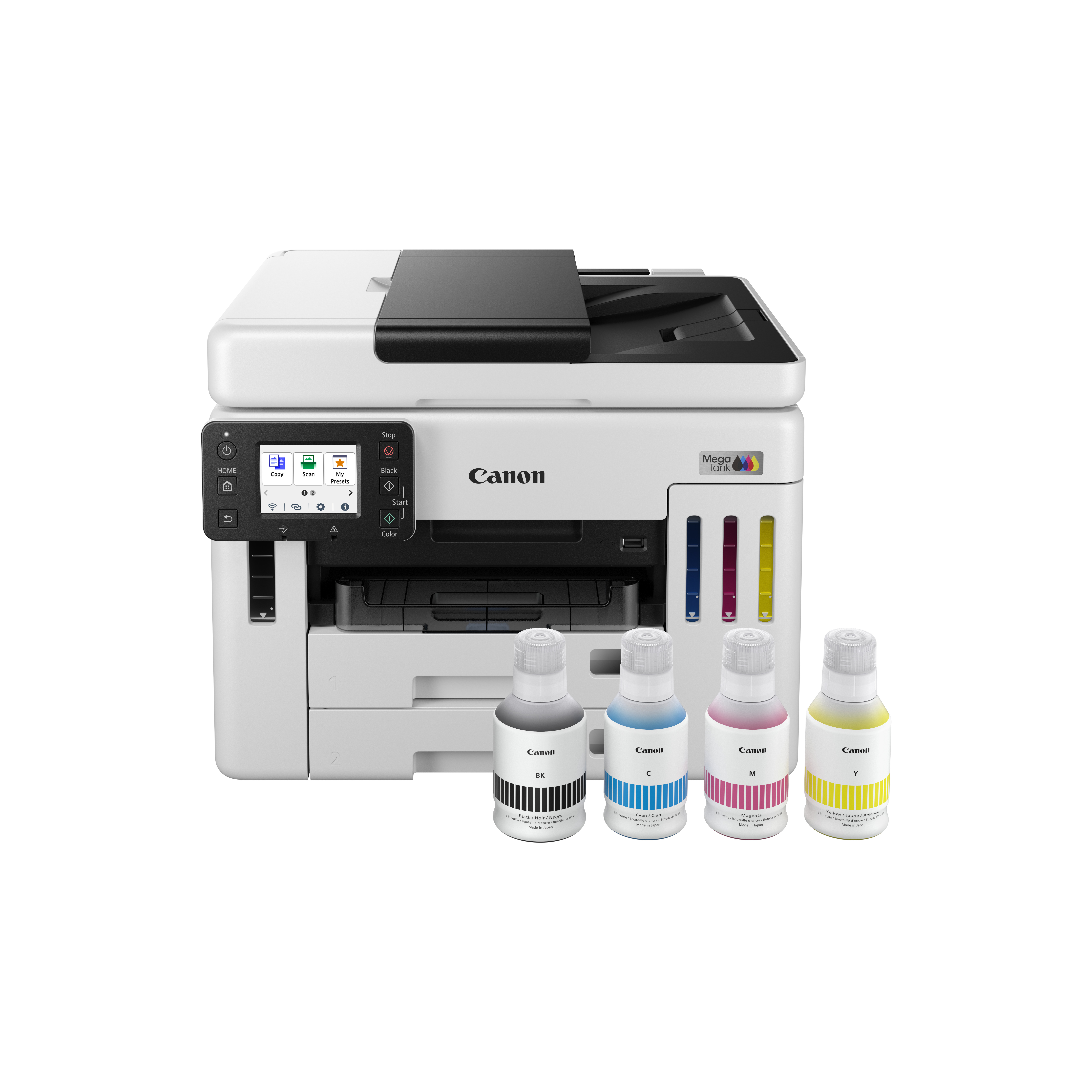 Canon MAXIFY GX7150 MegaTank - Multifunktionsdrucker - Farbe - Tintenstrahl - CISS - Legal (216 x 35