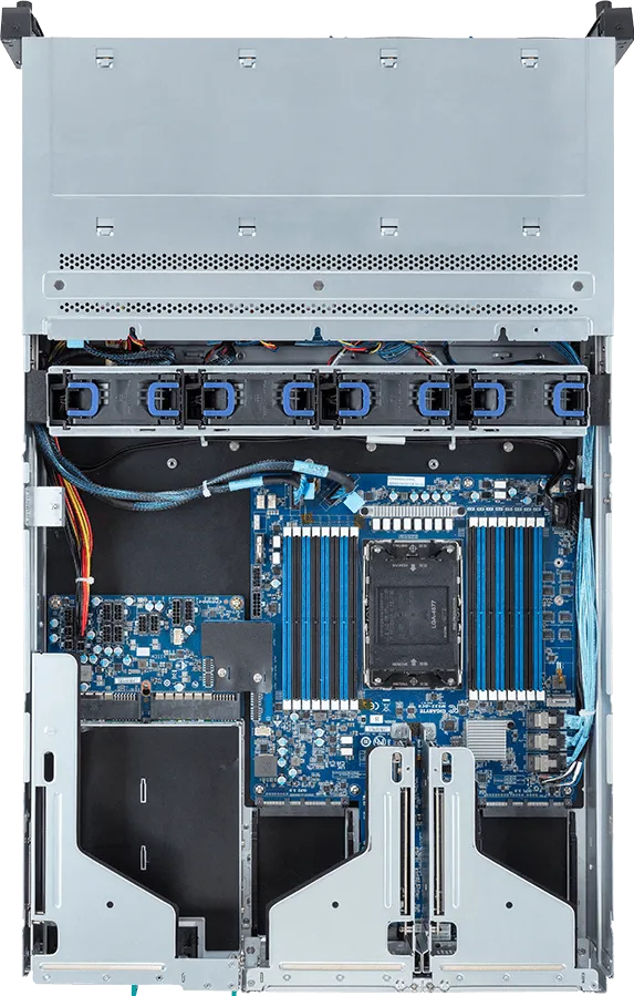 Gigabyte R263-S30-AAH2, Intel C741, LGA 4677 (Socket E), Intel, Intel® Xeon®, Intel® Xeon®, GDDR5