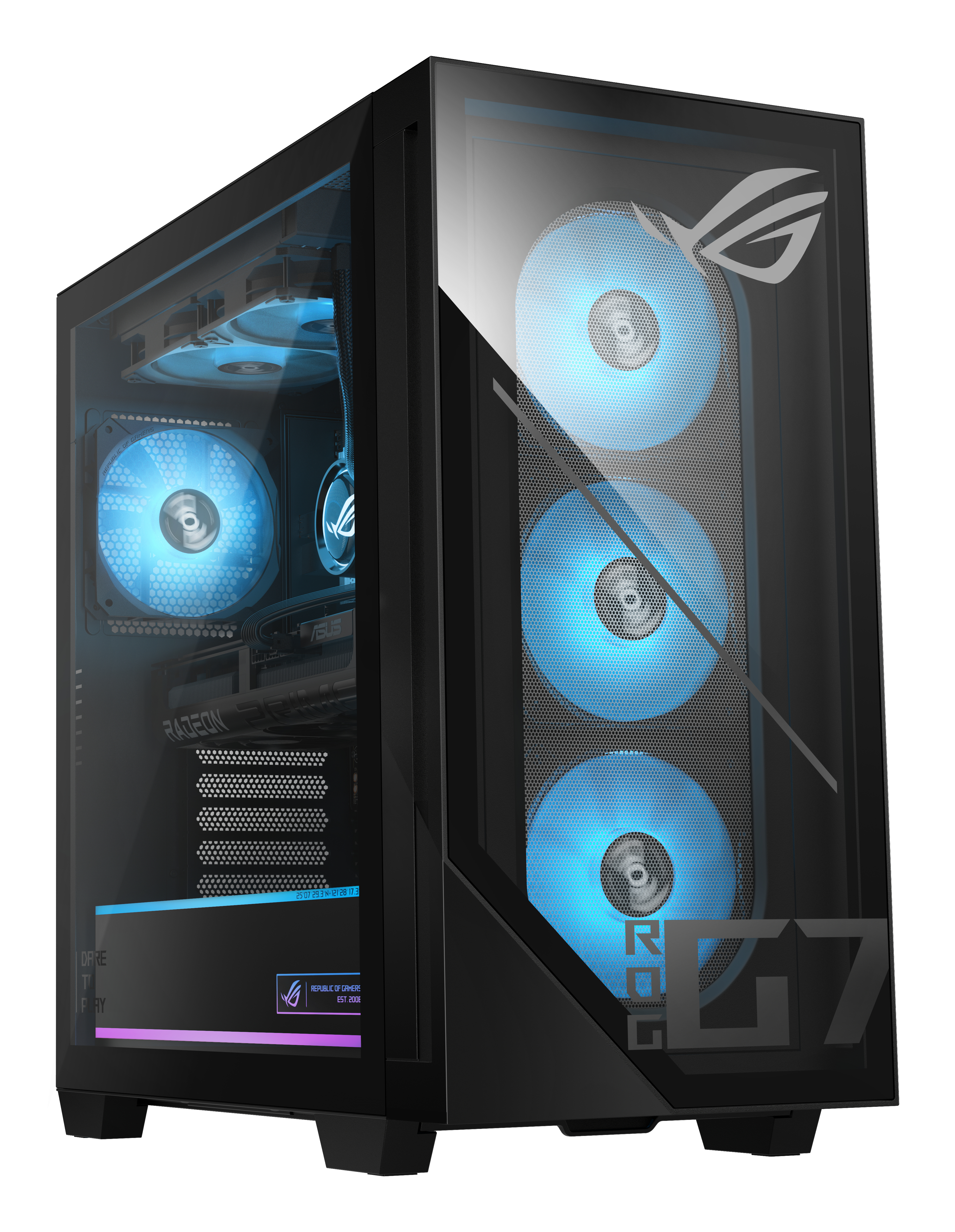 ASUS ROG GM700TZ-R9800X212W, Rzyen 7 9800X3D, 64GB, 2TB, RTX 5080, Win11