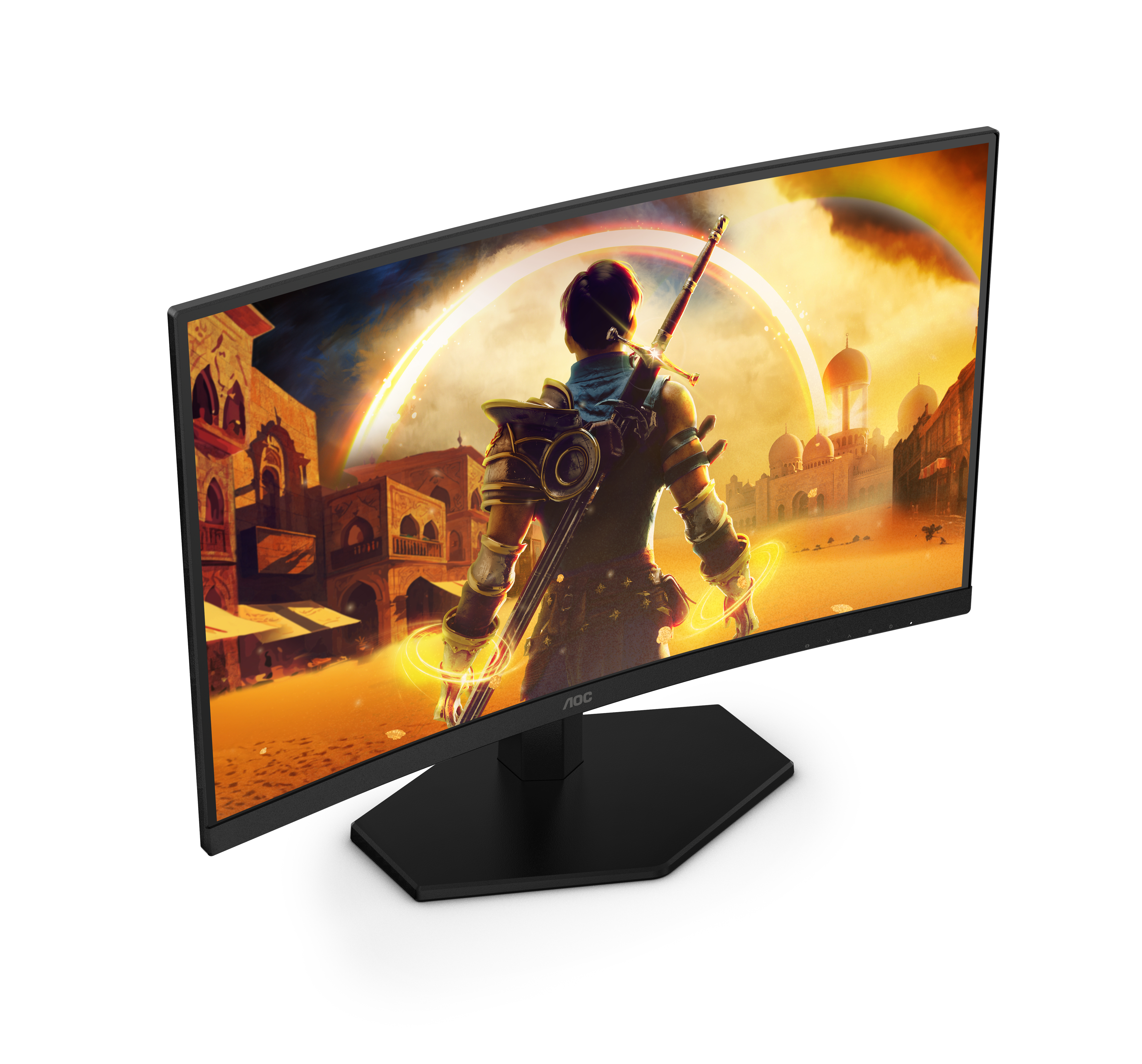 AOC Gaming C24G42FE - LED-Monitor - Gaming - gebogen - 61 cm (24")