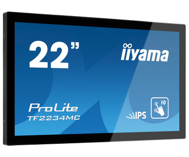 Iiyama ProLite TF2234MC, 54,6 cm (21.5"), 1920 x 1080 Pixel, Full HD, LED, 8 ms, Schwarz