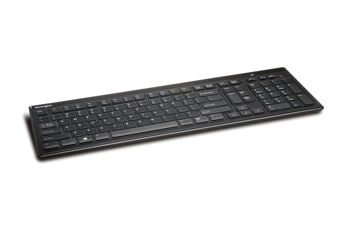 Kensington Advance Fit? Slim Wireless Tastatur, Volle Größe (100%), Kabellos, RF Wireless, Schwarz