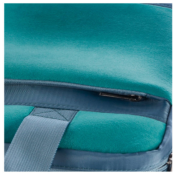 Hama Velvet, Toploader-Tasche, 35,8 cm (14.1"), Schultergurt, 498 g