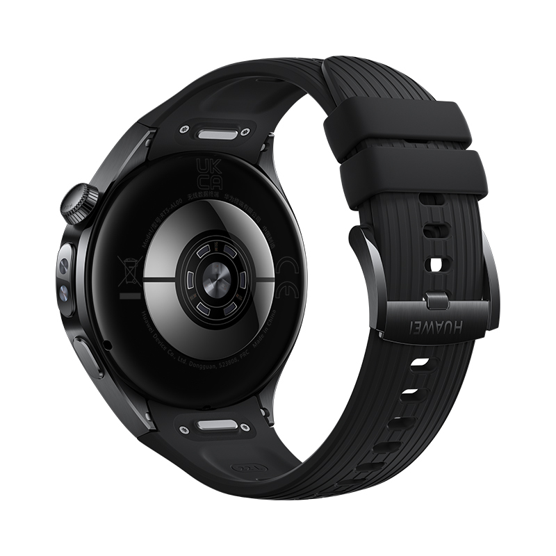 Huawei Watch 5 - 46 mm - 316L stainless steel - intelligente Uhr mit Riemen - Flouroelastomer - Hand