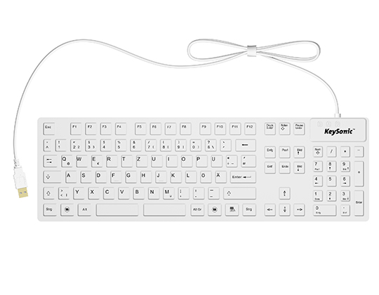 KeySonic KSK-8030 IN - Tastatur - USB - Deutsch