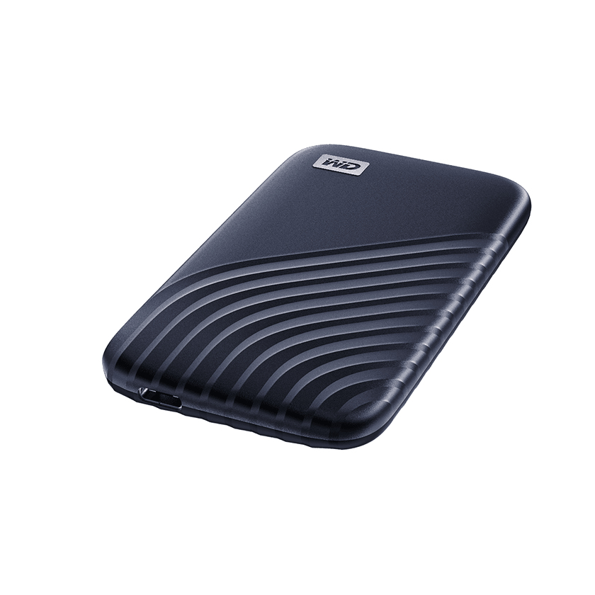 Western Digital WD My Passport SSD blau 1TB, USB-C 3.1