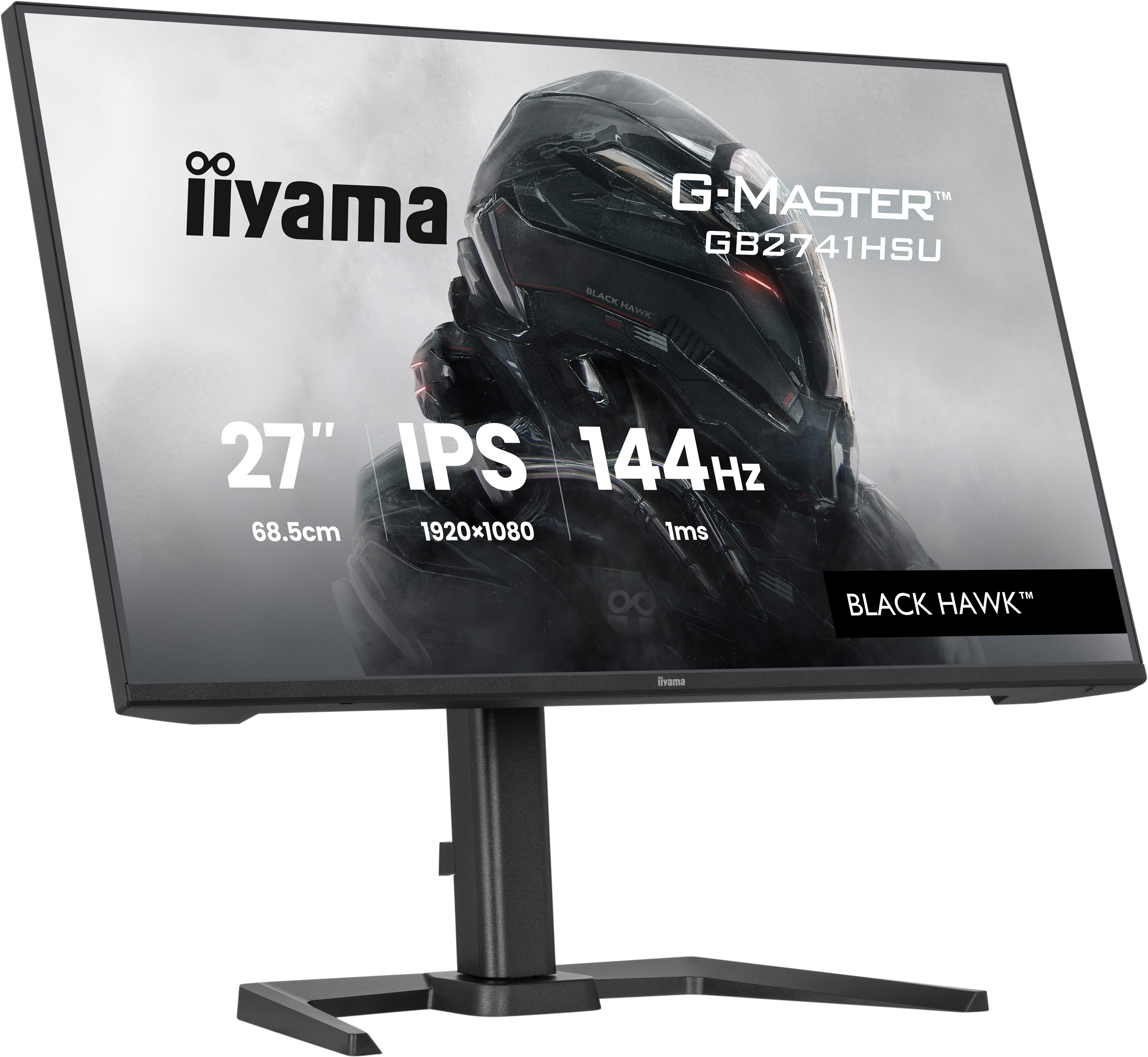 Iiyama G-MASTER Black Hawk GB2741HSU-B1 - LED-Monitor - Gaming - 68.5 cm (27")