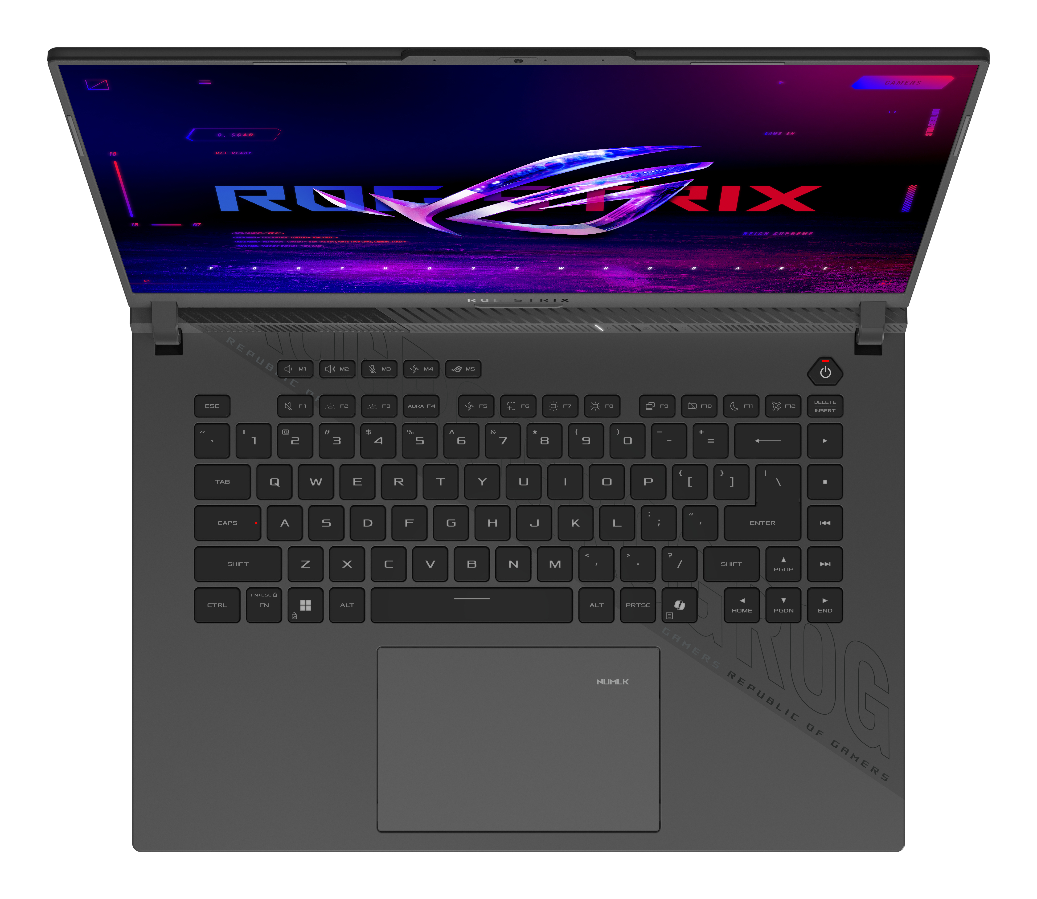 ASUS ROG Strix G16 G614FP-S5008W, AMD Ryzen? 9, 2,5 GHz, 40,6 cm (16"), 2560 x 1600 Pixel, 32 GB, 1