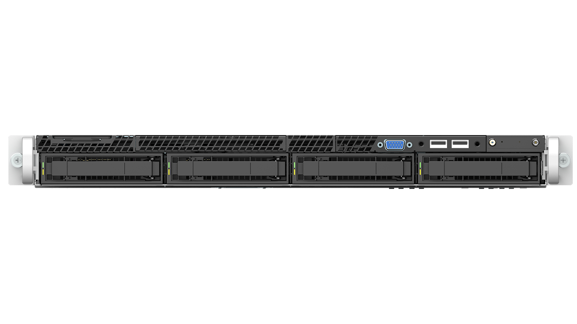 Intel Server System R1304WF0ZSR - Server - Rack-Montage - 1U - zweiweg - keine CPU - RAM 0 GB - SATA