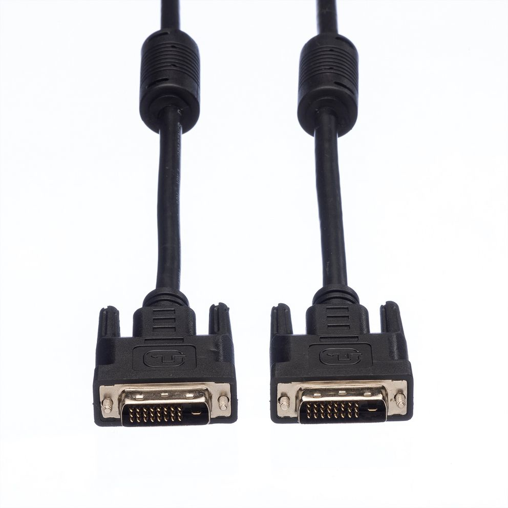DVI Kabel, DVI ST-ST, (24+1) dual link, 5,0 m