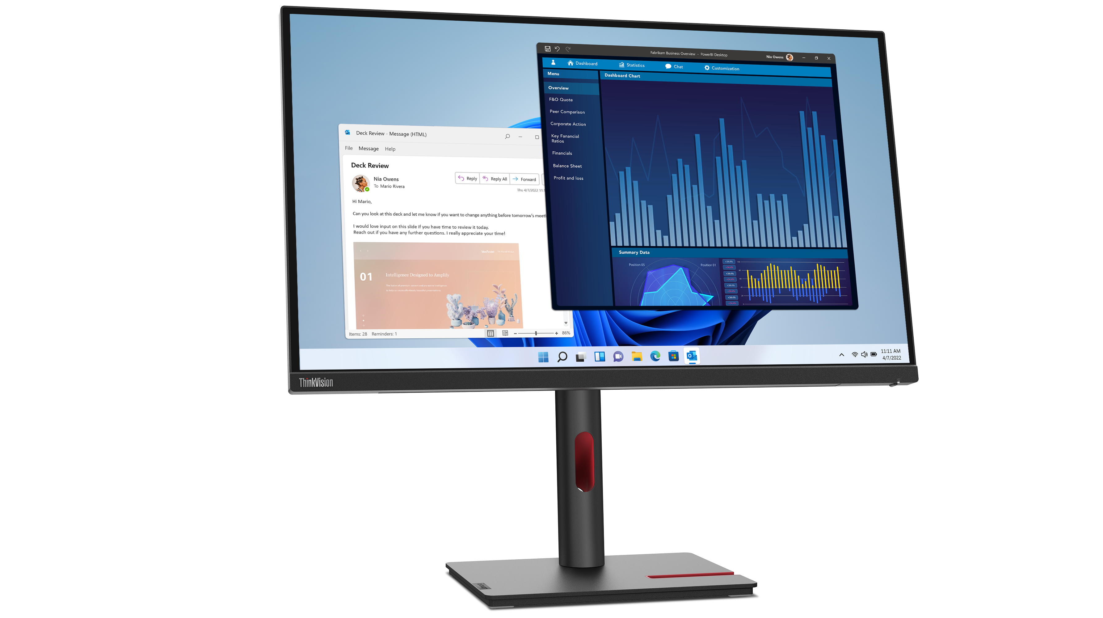 Lenovo ThinkVision T27p-30 - LED-Monitor - 68.6 cm (27")