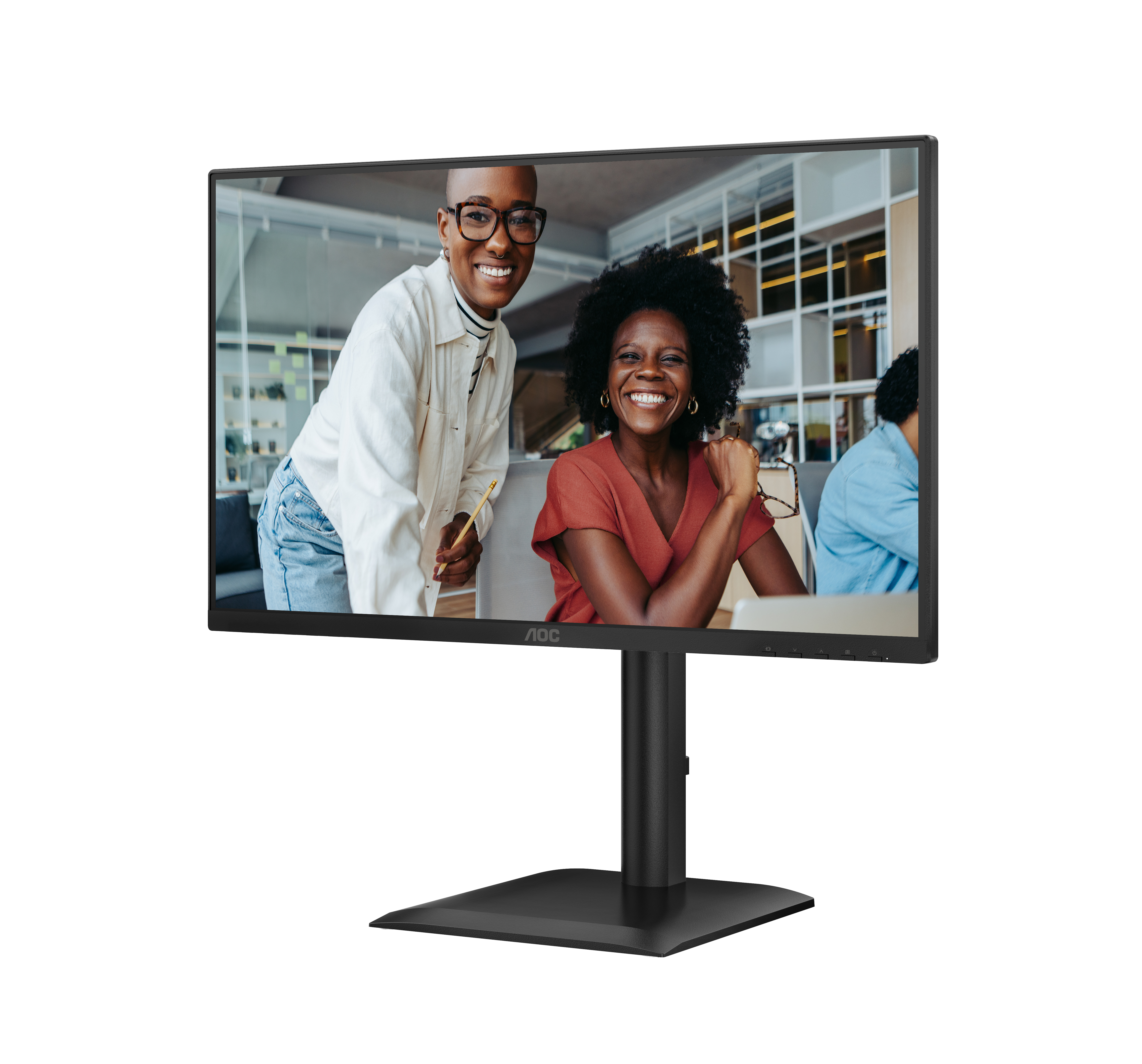 AOC 24E4U Monitor 60.5cm (23.8") Full HD, IPS, 4ms, HDMI, Displayport, VGA, USB