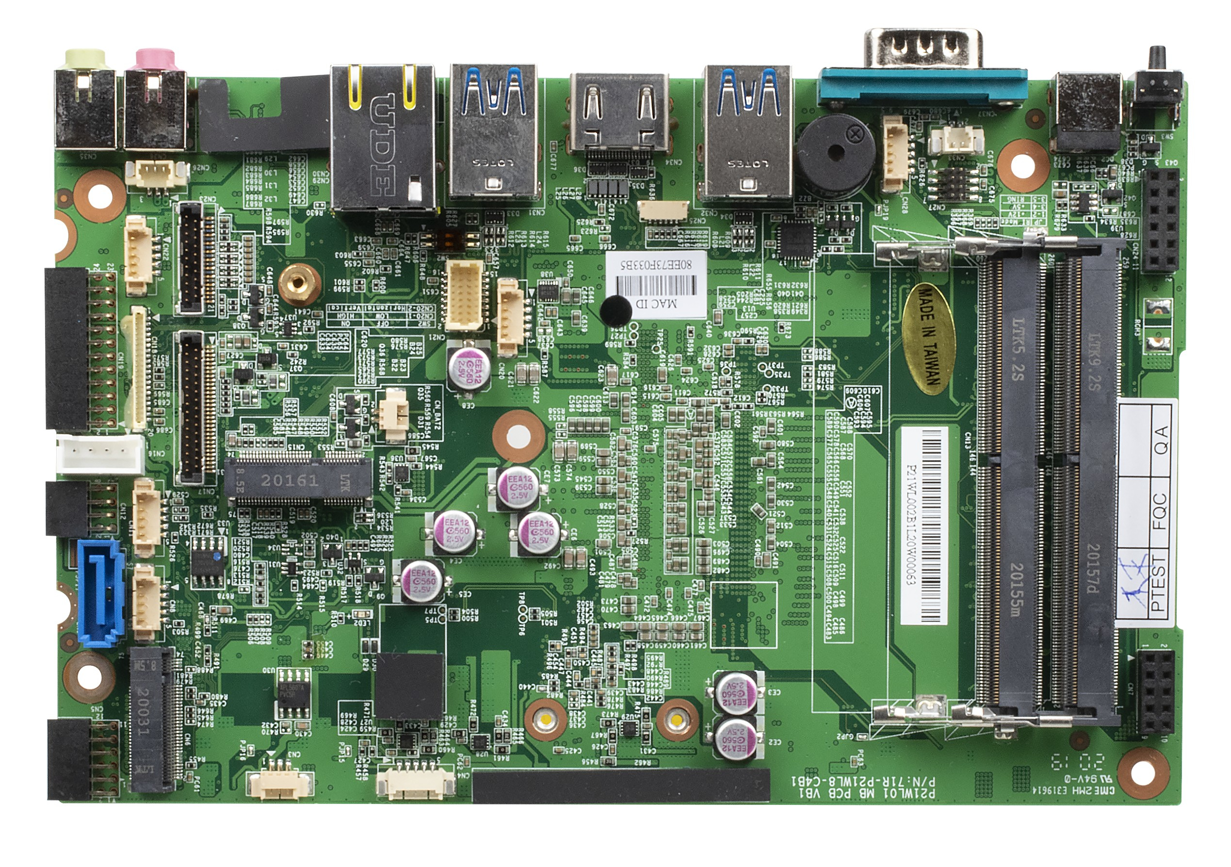 Shuttle BPCWL02-i7 industrial Box-PC, Core i7-8665UE, 2x SO-DIMM, 2x LAN, 1x COM, 1xHDMI,4x USB, lüf