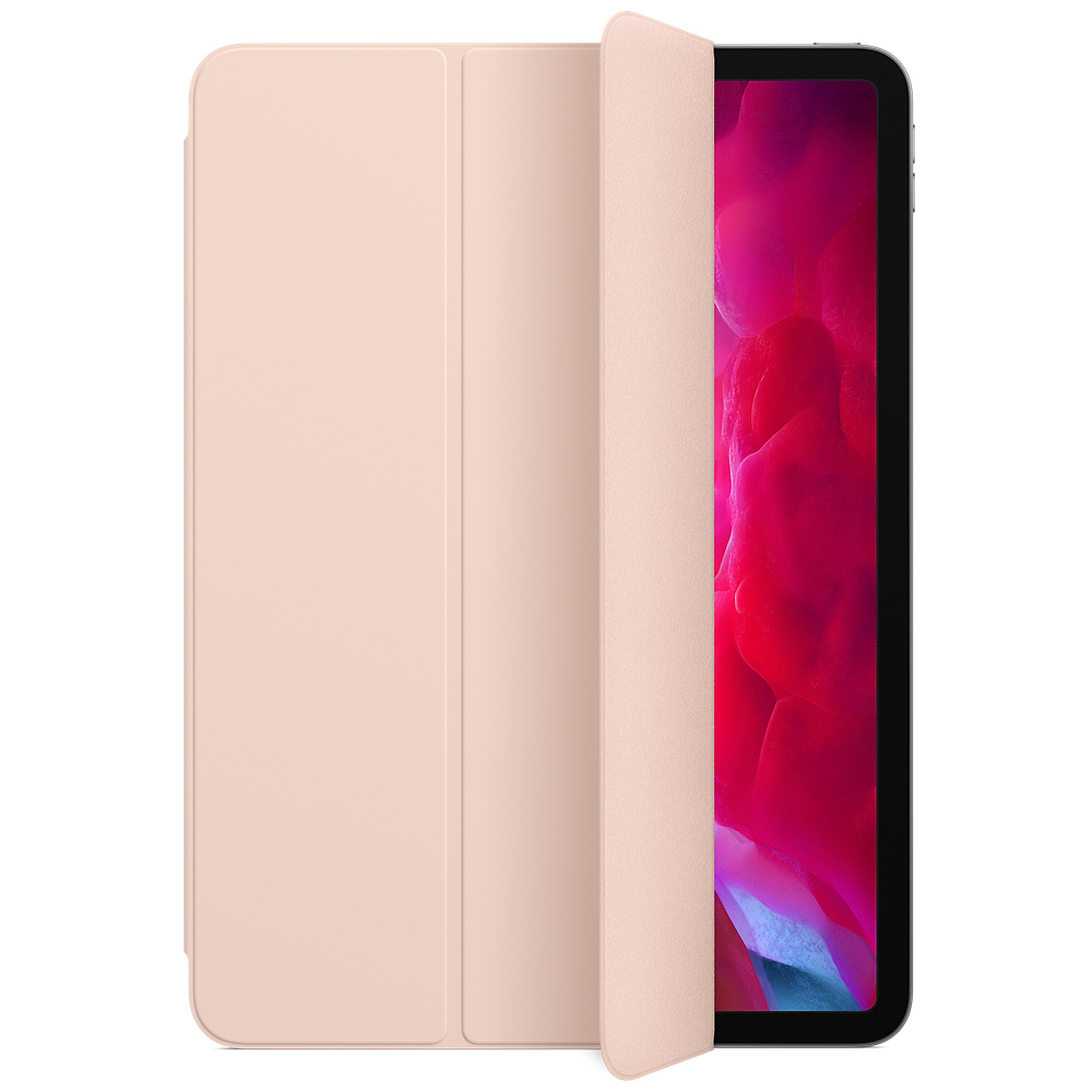 Apple Smart - Flip-Hülle für Tablet - Polyurethan - rosa sandfarben - 11" - für 11-inch iPad Pro (1.