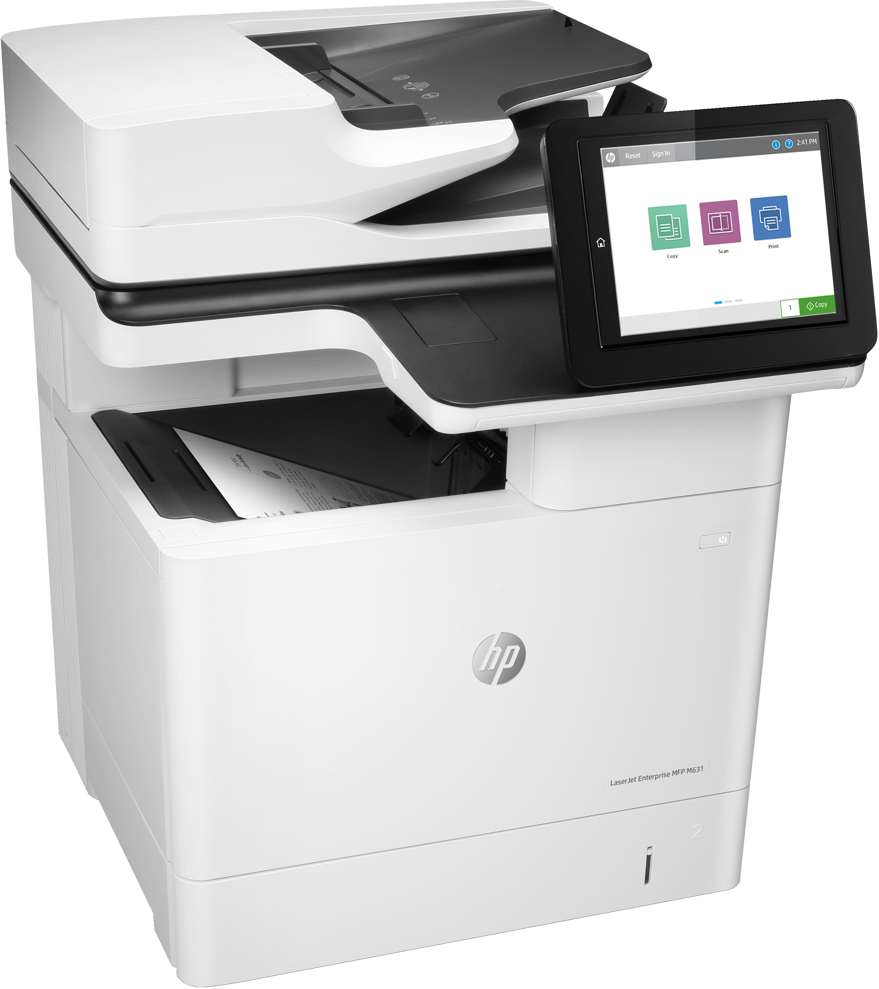 HP LaserJet Enterprise MFP M631dn, Schwarzweiß, Drucker für Kleine &amp; mittelständische Unternehme