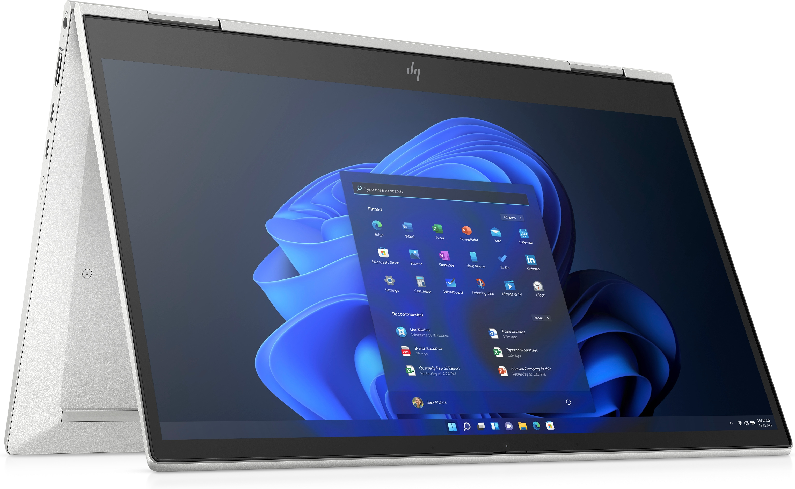 HP EliteBook x360 830 G8, Intel® Core? i5, 33,8 cm (13.3"), 1920 x 1080 Pixel, 8 GB, 256 GB, Windows