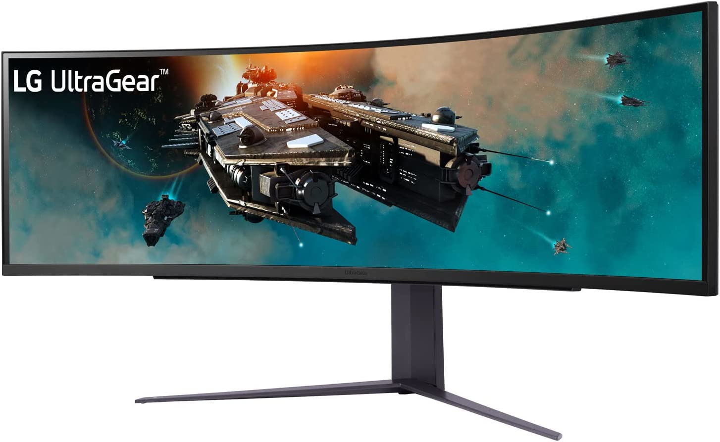 LG UltraGear 49GR85DC-B - LED-Monitor - Gaming - gebogen - 124 cm (49")