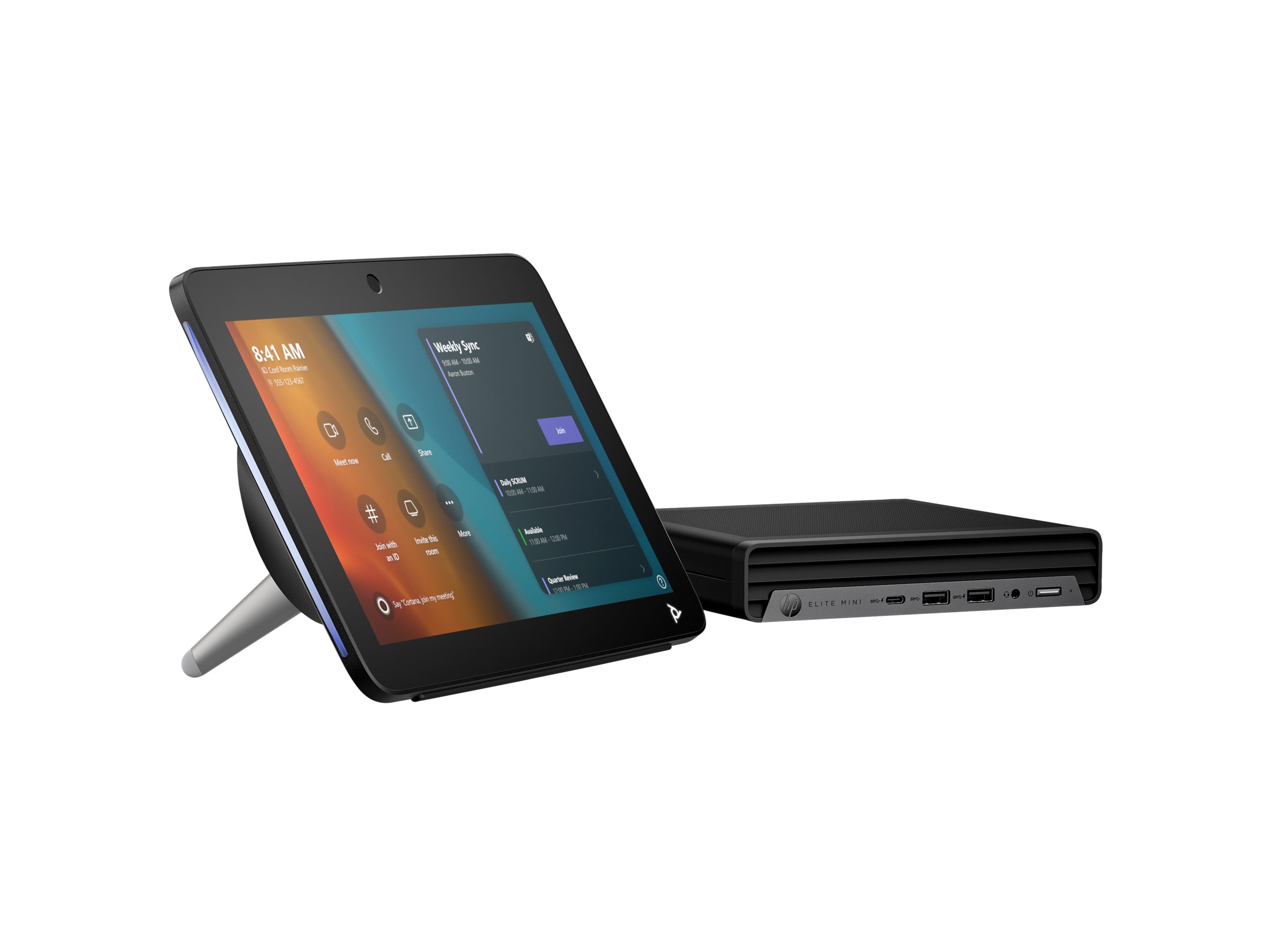 HP Mini Conference G9 - Mini Desktop - Core i7 12700T / 1.4 GHz - vPro - RAM 16 GB - SSD 256 GB - NV