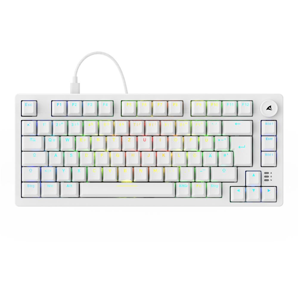 Sharkoon Skiller SGK25 - Tastatur - 75% - Hintergrundbeleuchtung