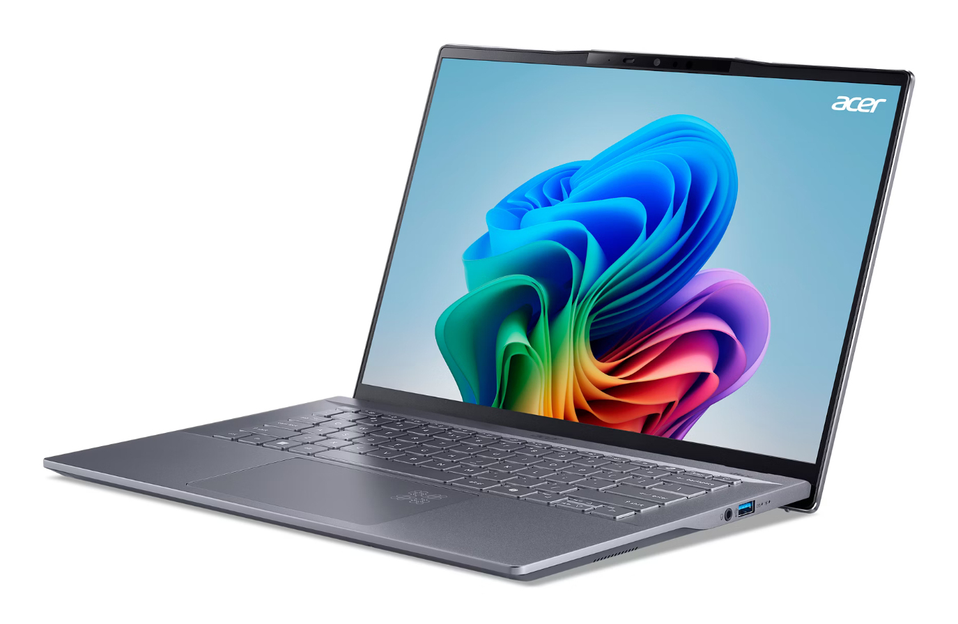 Acer Swift Go 14 AI SFG14-01 - 180°-Scharnierdesign - Snapdragon X Plus X1P-42-100 - Win 11 Home - Q