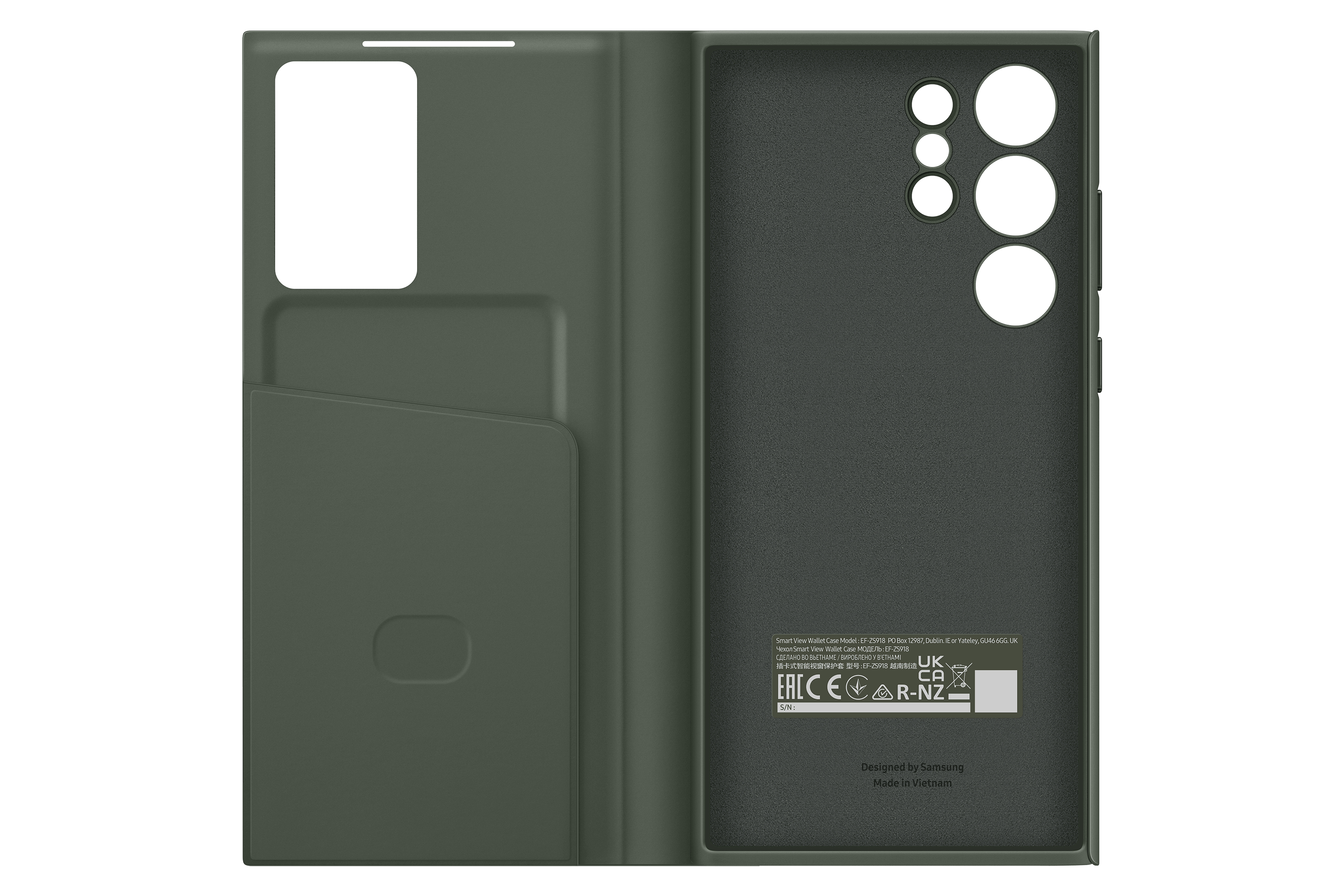 Samsung EF-ZS918 - Flip-Hülle für Mobiltelefon