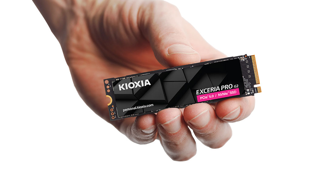 Kioxia EXCERIA PRO G2 - SSD - 4096 GB - intern - M.2 2280 S4-M (M.2 2280 S4-M)