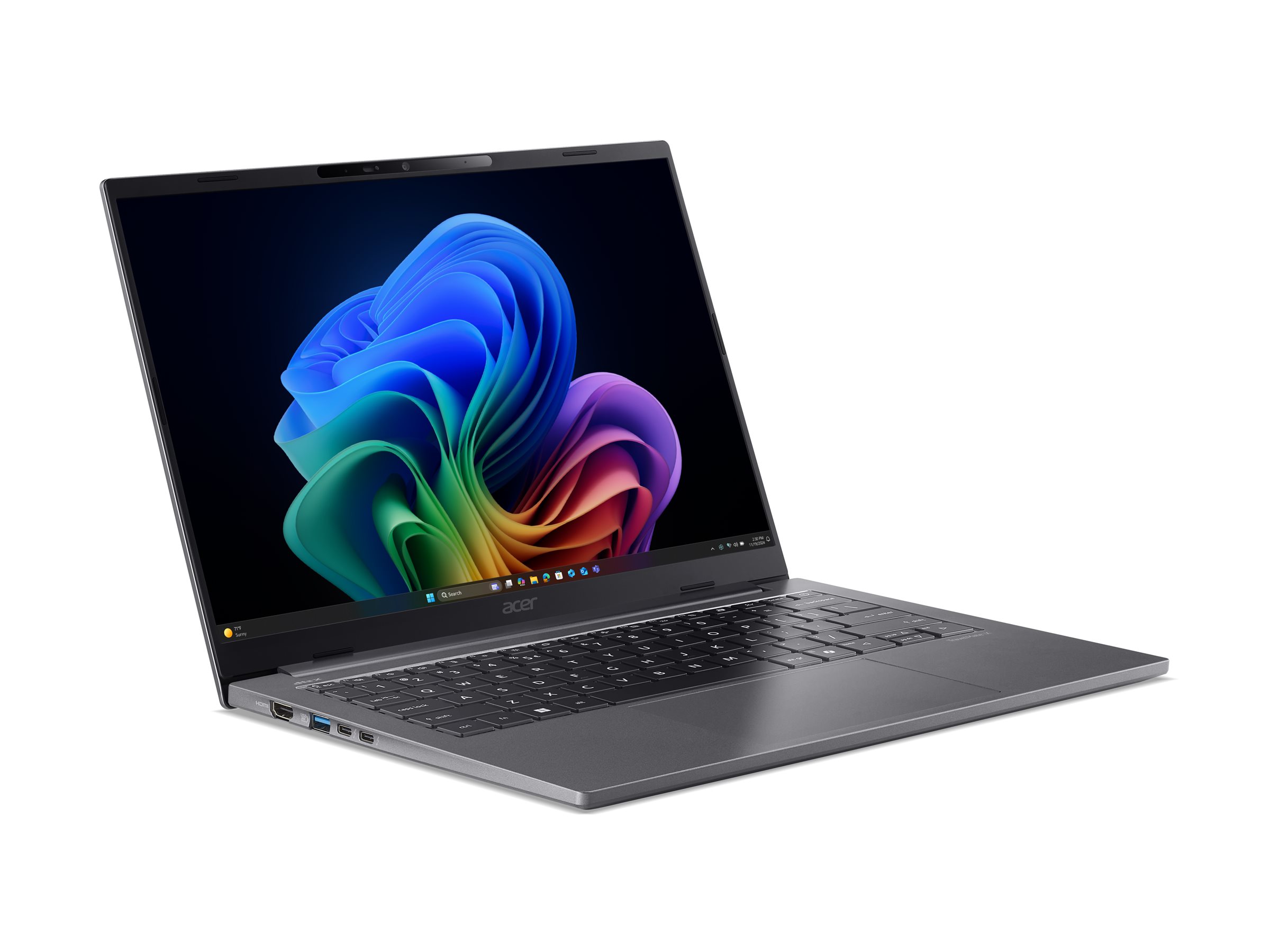 Acer TravelMate X4 14 AI TMX414-51-TCO - 180°-Scharnierdesign - Intel Core Ultra 7 258V / 2.2 GHz - 