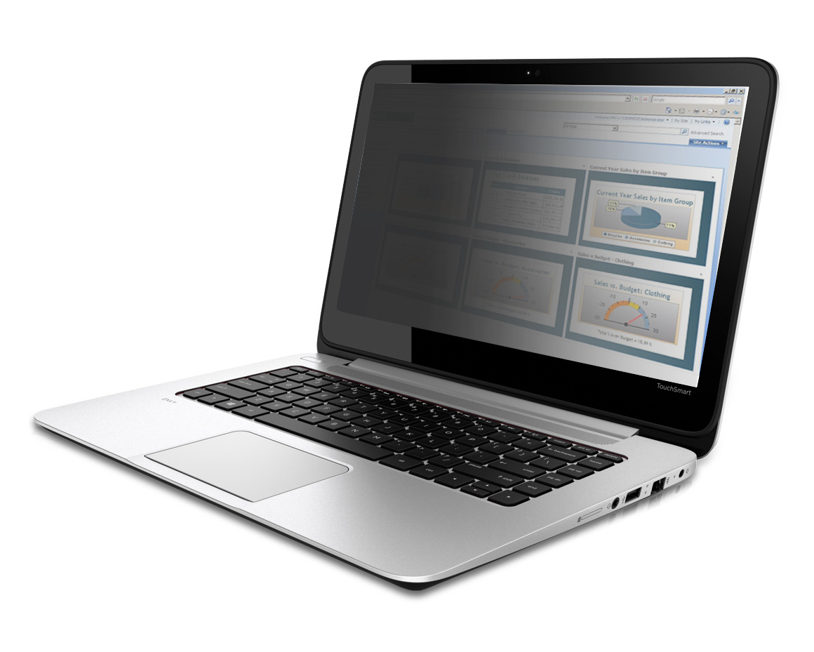 V7 Blickschutzfilter für Notebook - 33,8 cm Breitbild (13,3 Zoll Breitbild)