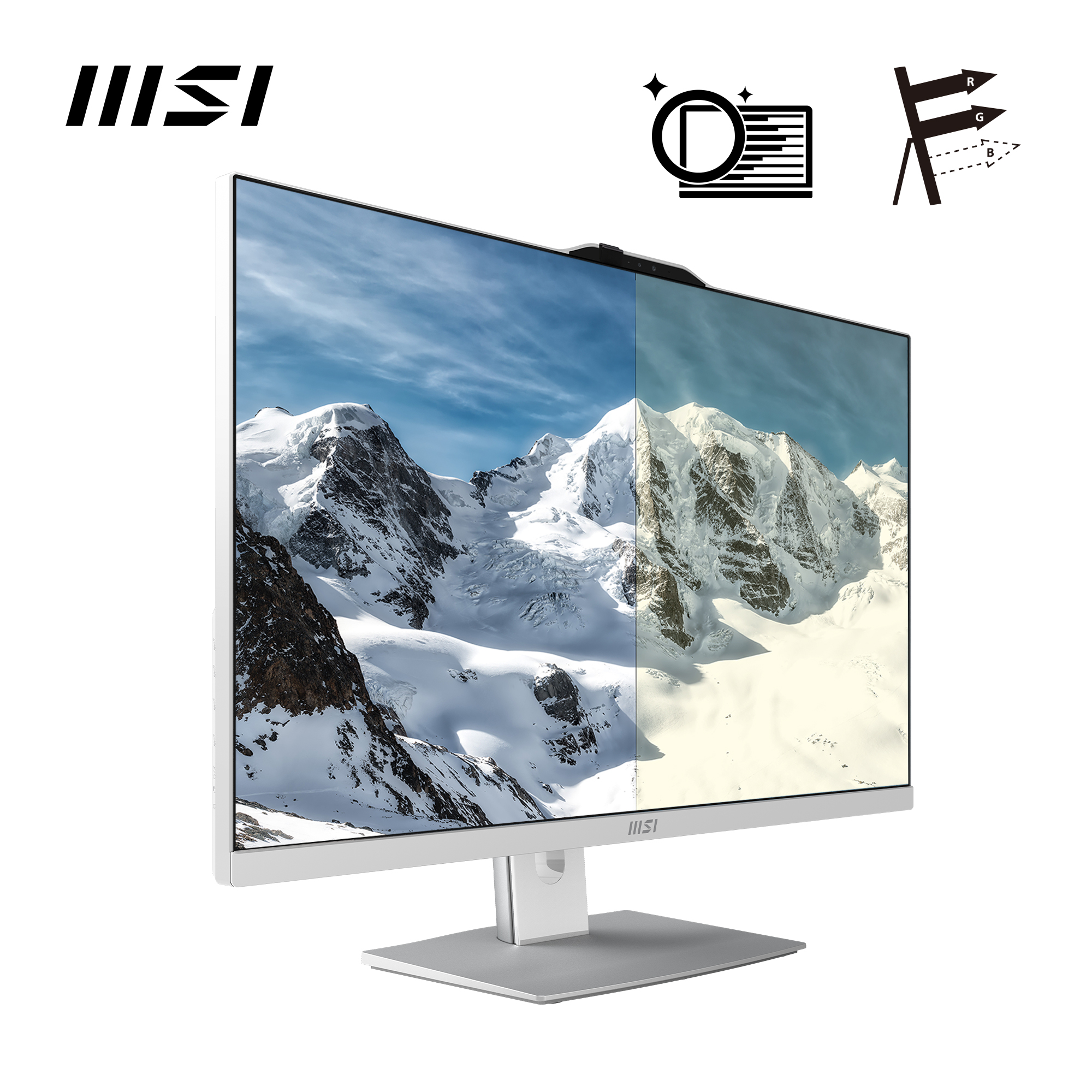 MSI Modern AM272P 1M-1426AT, 27" FHD, Core 5 120U, 16GB, 512GB, Wi-Fi 5, Win11