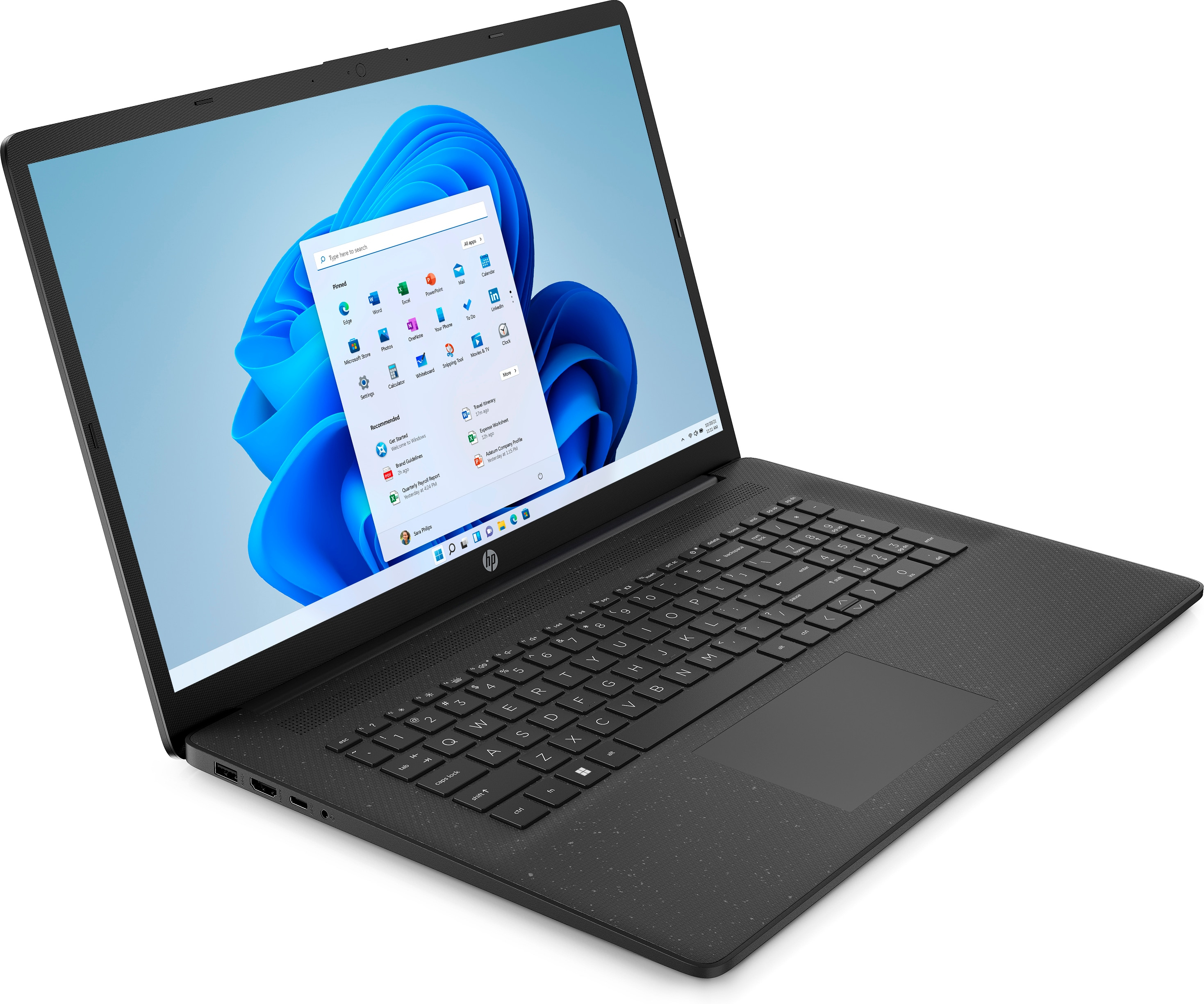 HP Laptop 17-cn0112ng - Intel Celeron N4120 / 1.1 GHz - Win 11 Home - UHD Graphics 600 - 8 GB RAM -