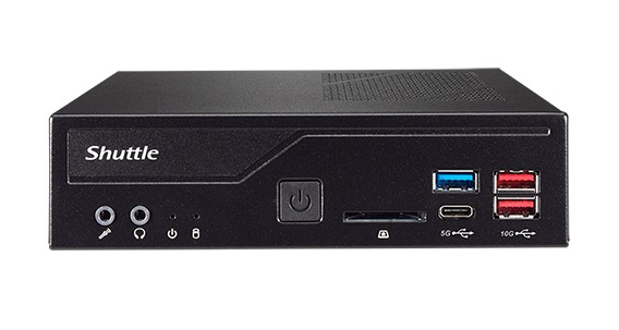 Shuttle XPC slim DH670 - Barebone - Slim-PC - LGA1700-Sockel